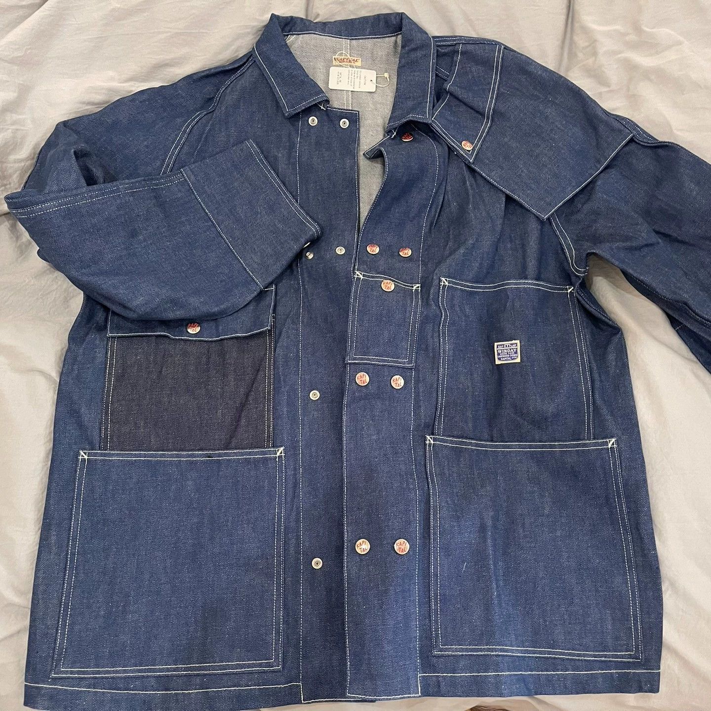 Kapital Hirata Kazuhiro Blue Denim Jacket - -DMC