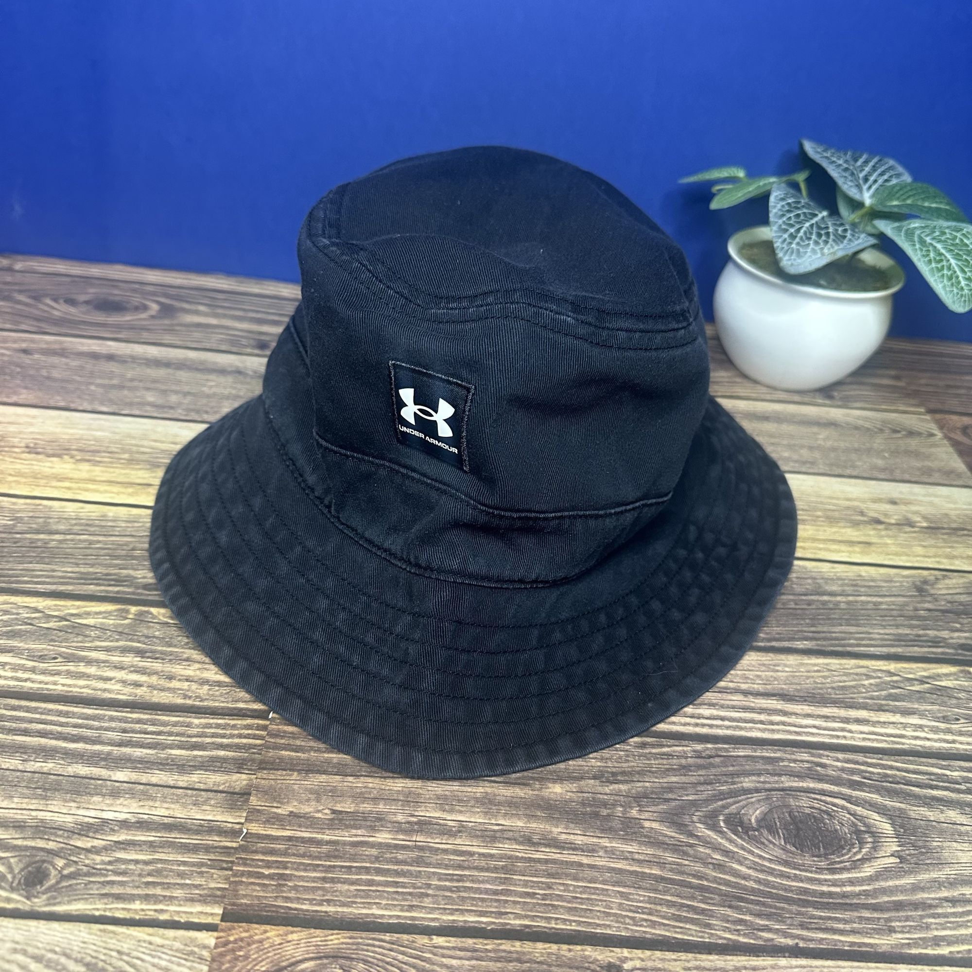 Under Armour Under Armour Men's Branded Bucket Hat NWT Size M/L (Black) Size ONE SIZE - 1 Thumbnail