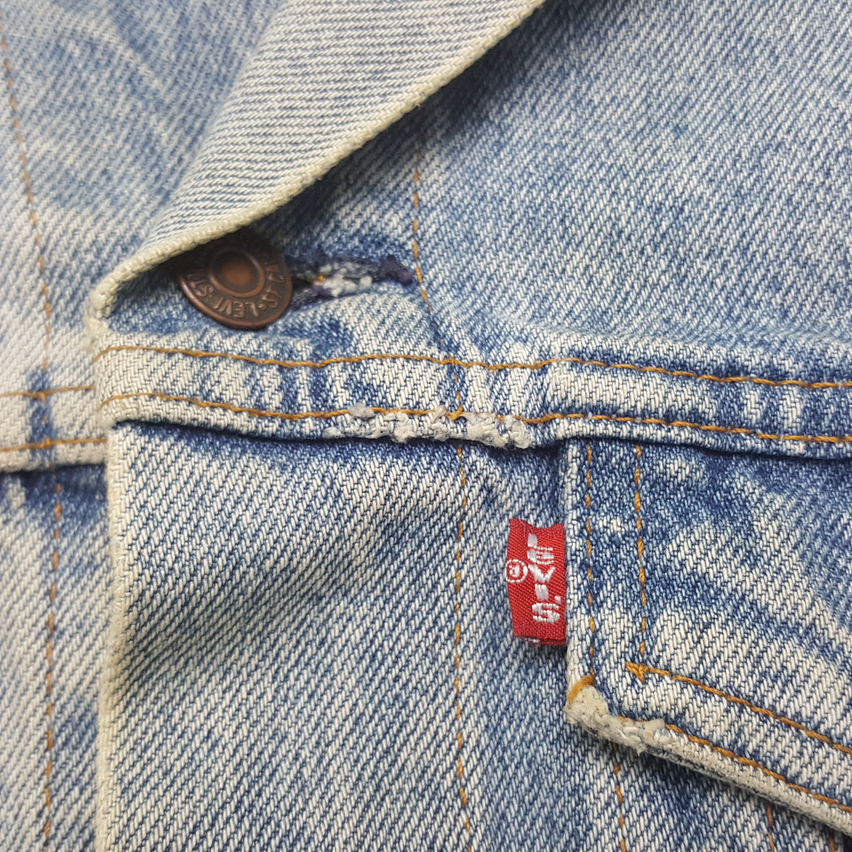 Vintage Levis X Jamiroquai Band American Custom Denim Jacket