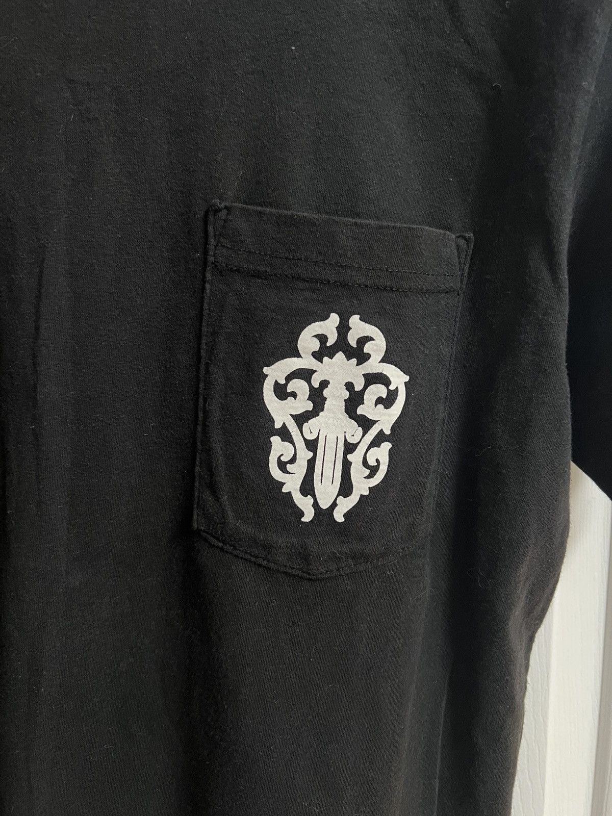 Chrome Hearts RARE! Chrome Hearts Half & Half Vine Dagger Short Sleeve Tee Size US M / EU 48-50 / 2 - 4 Thumbnail