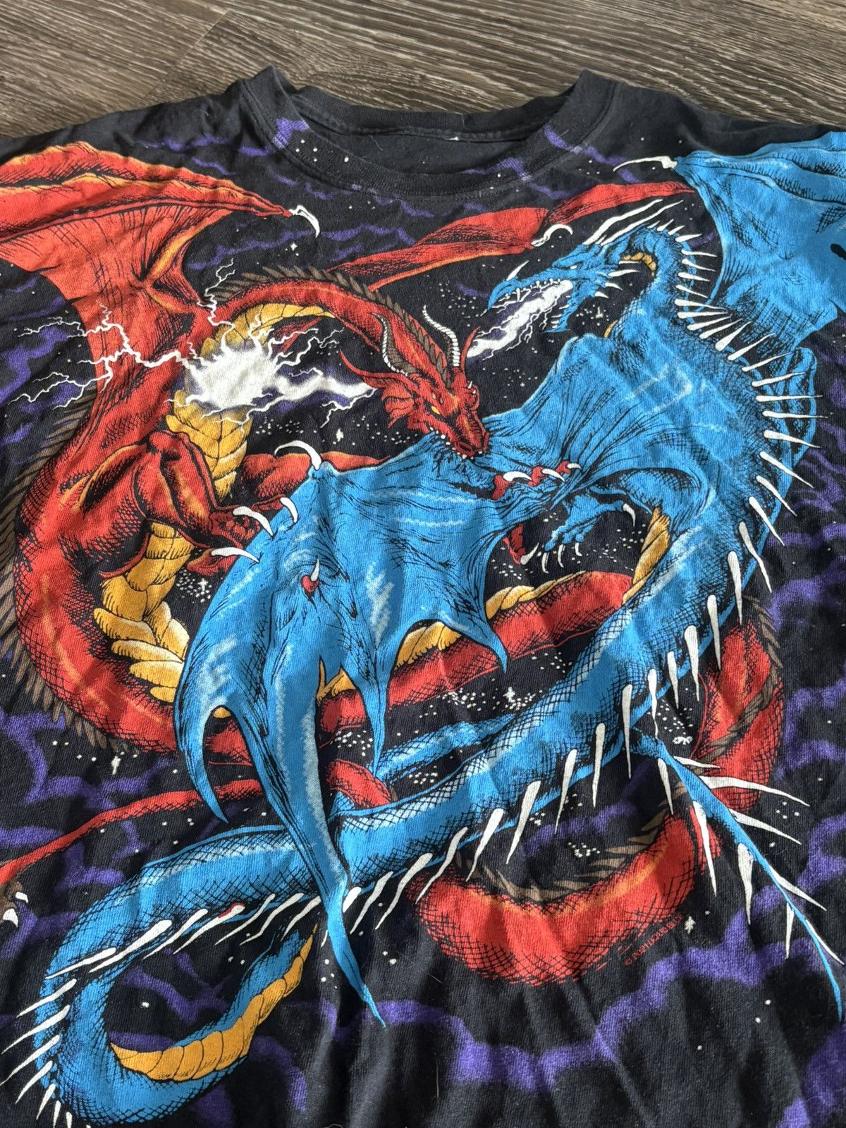 Liquid Blue Liquid blue dragon aop Size US L / EU 52-54 / 3 - 2 Thumbnail