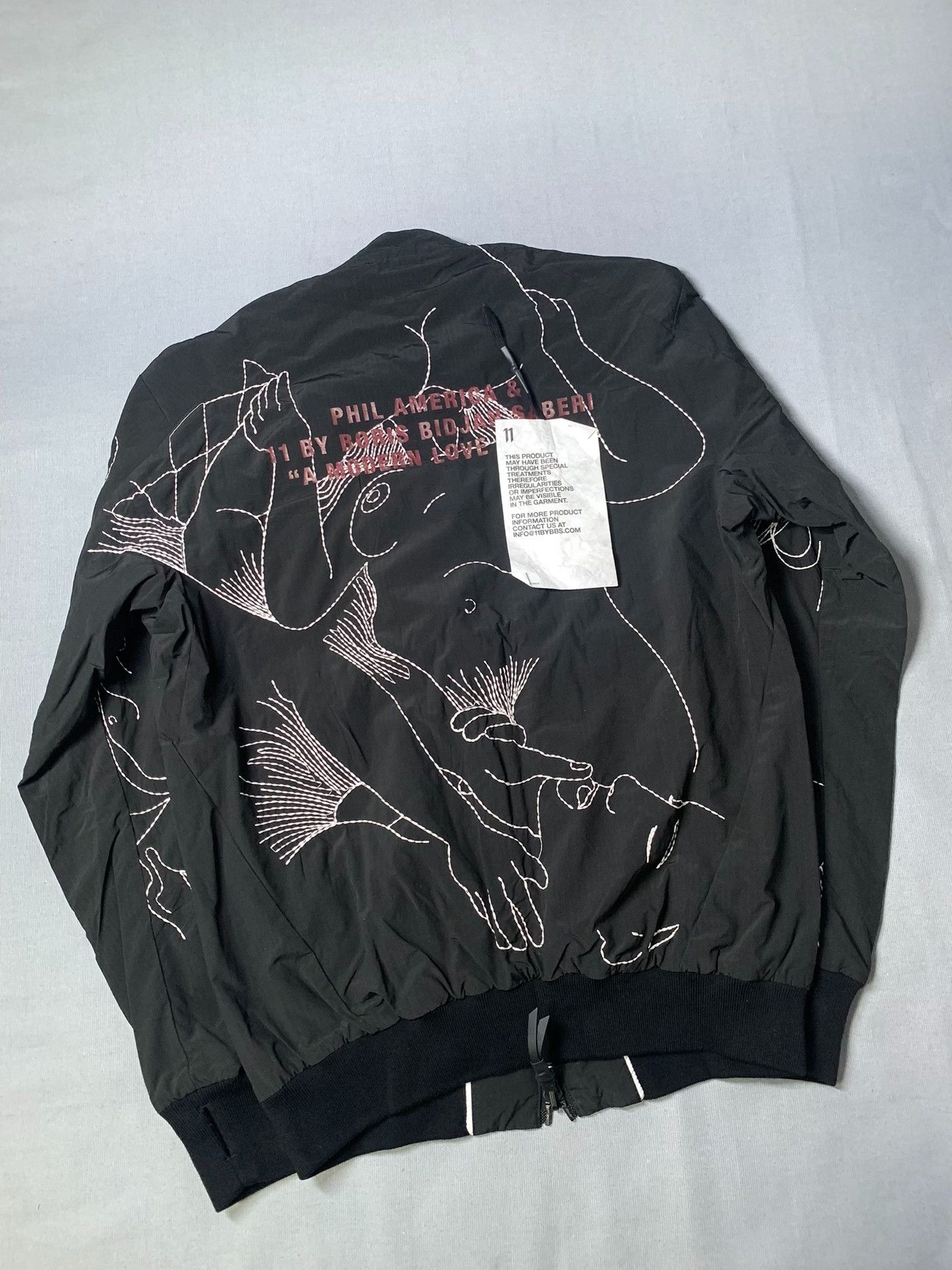 11 By Boris Bidjan Saberi 11 Boris Bidjan Saberi x Phil America MA1 Jacket Size US L / EU 52-54 / 3 - 1 Thumbnail