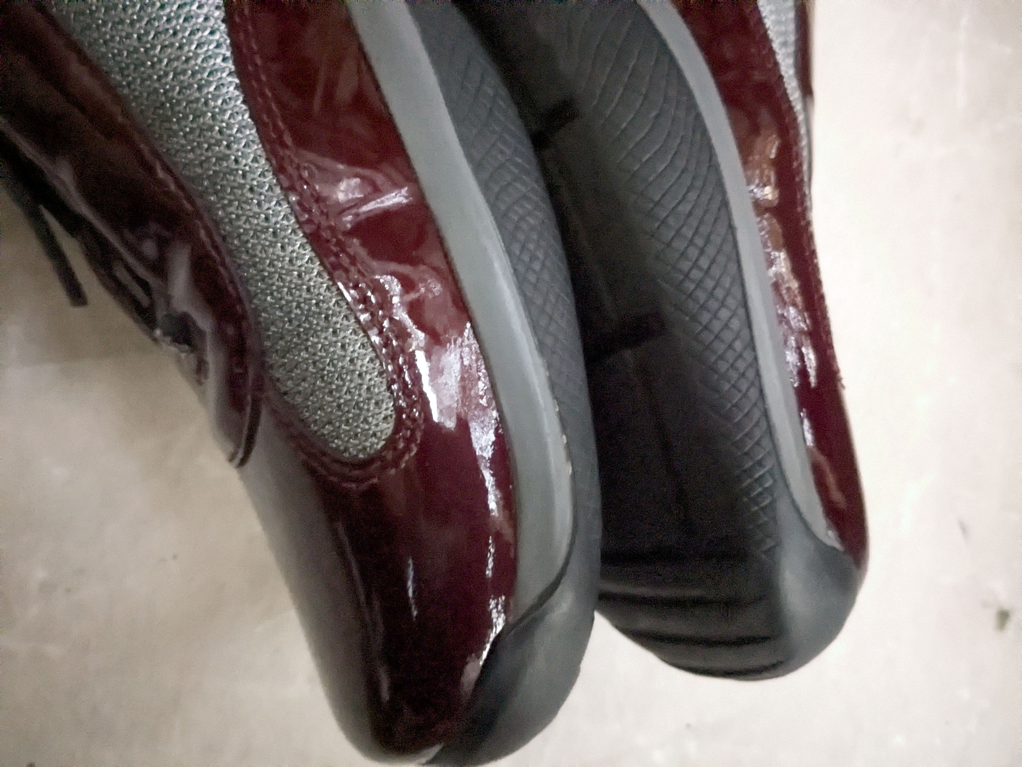 Prada Prada America's Cup Burgundy Patent Leather 11 Low Tops Size US 11 / EU 44 - 13 Thumbnail