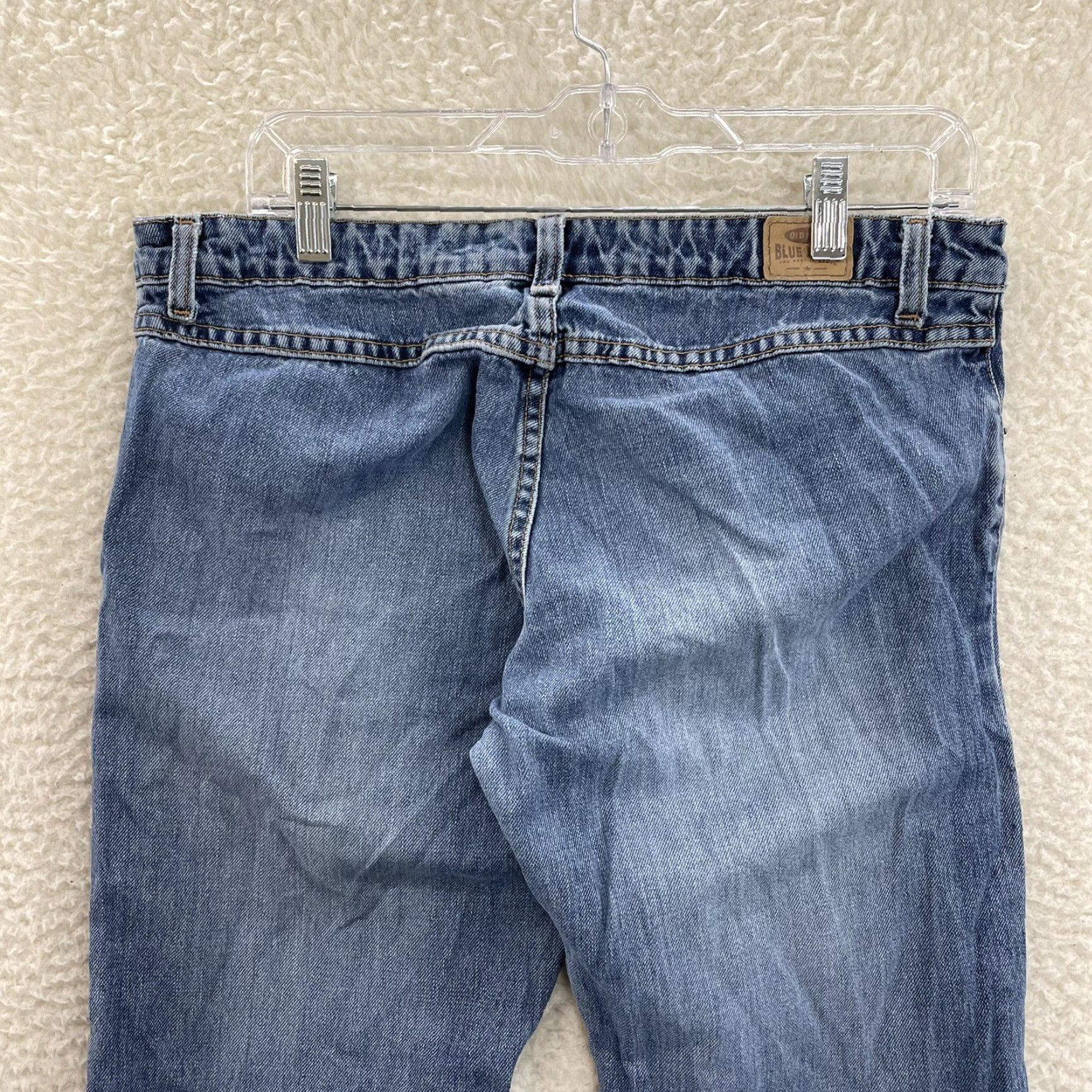 Old Navy Y2K Vintage Old Navy Jeans 12 Denim Blue Low Rise Bootcut Flare Pocketless Jeans Womens 12 30 Regular Inseam 32 Size 34" / US 12 / IT 48 - 4 Thumbnail