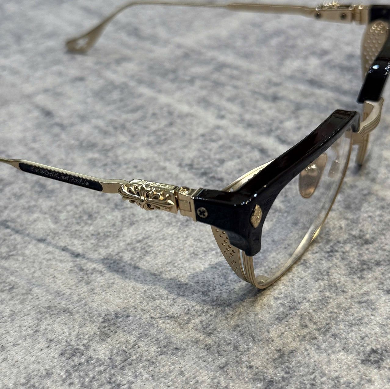 Chrome Hearts CHROME HEARTS LGMA Classic Brown/Matte Gold Plated Size ONE SIZE - 3 Thumbnail