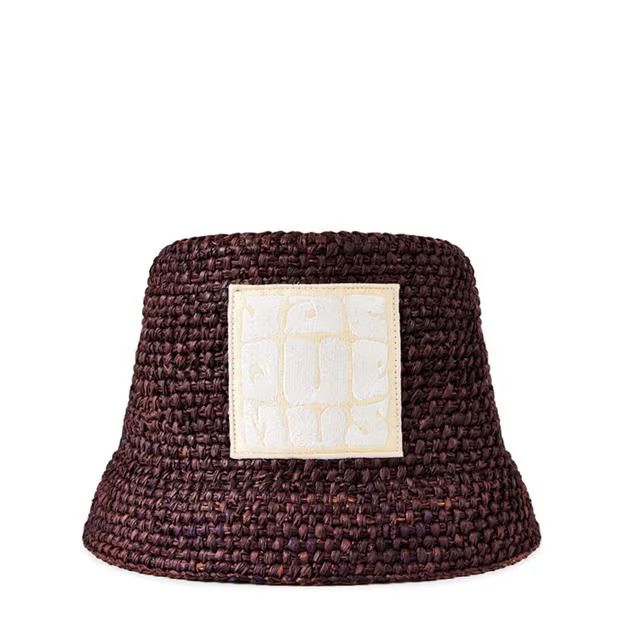 Jacquemus o1g2r1mq1024 Size: 56 CM / Hat in Burgundy Size ONE SIZE - 1 Thumbnail