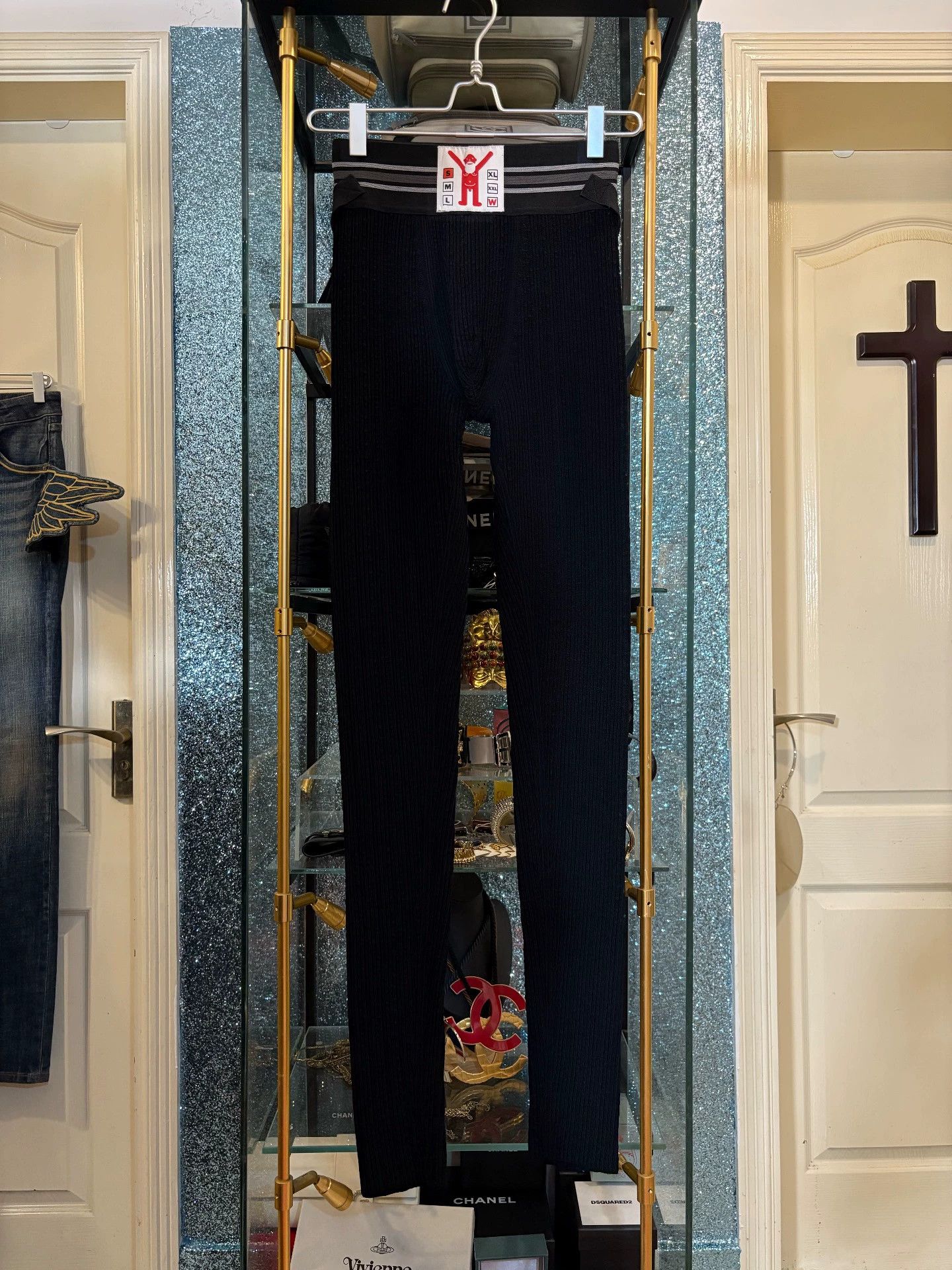 Walter Van Beirendonck Walter Van Beirendonck Knit Tight Leggings Unisex Cute Size US 32 / EU 48 - 2 Thumbnail