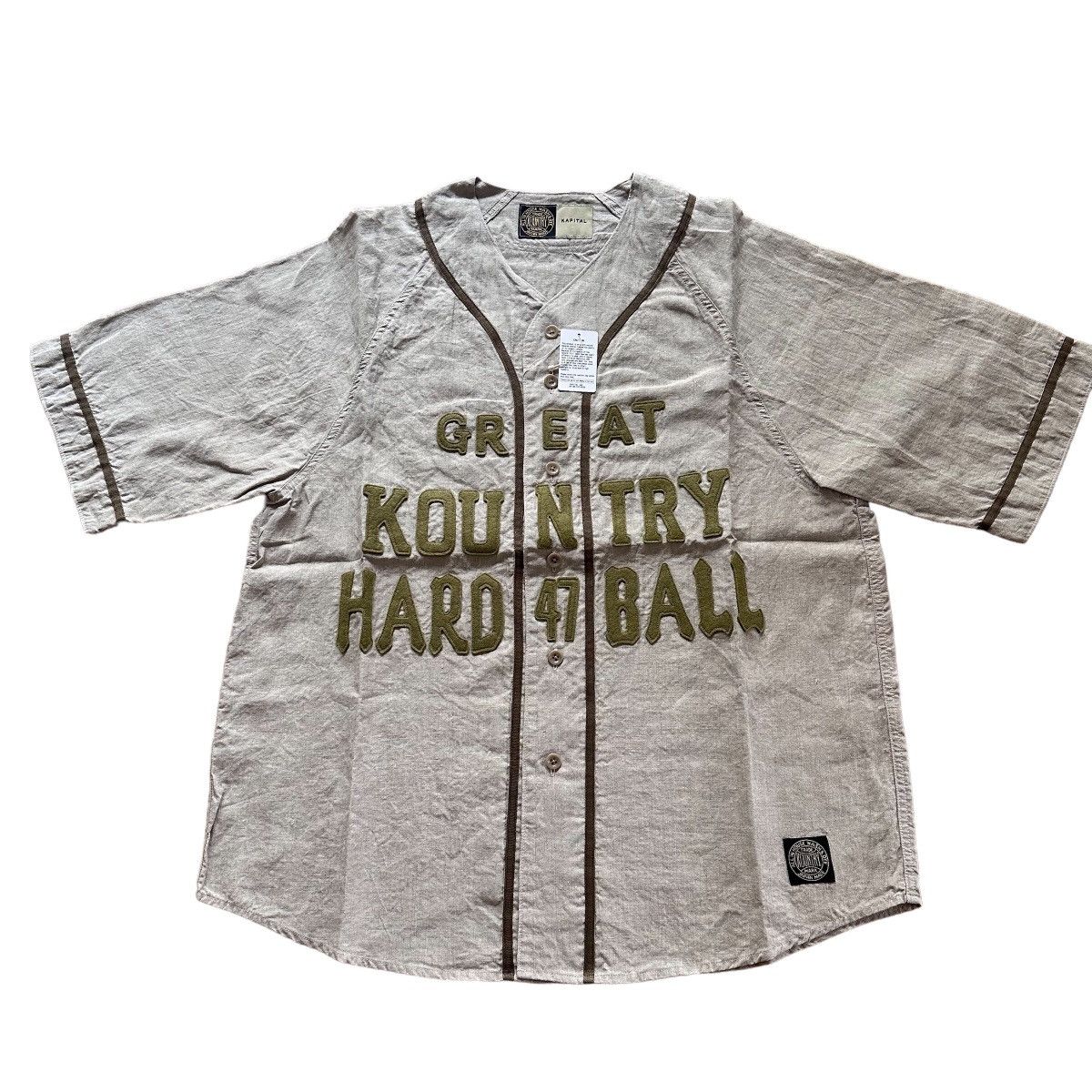 Rrl baseball jersey top