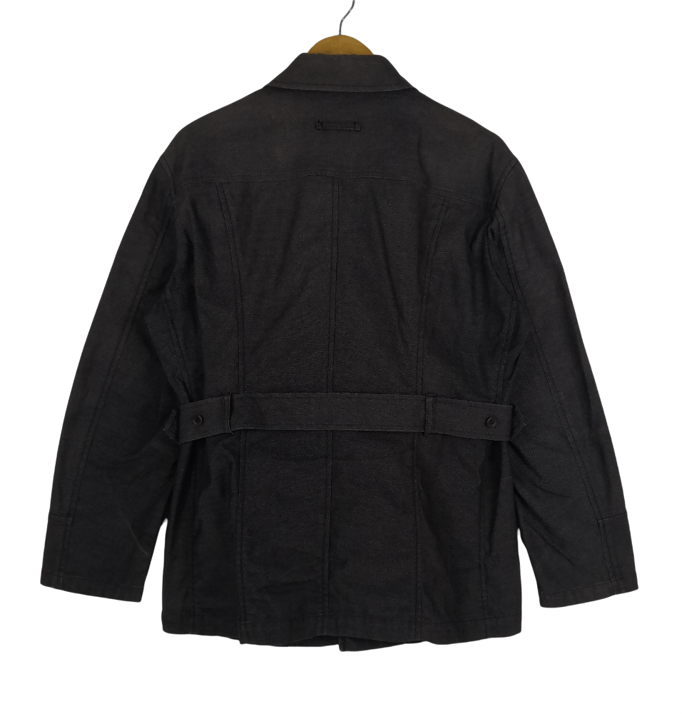 Jean Paul Gaultier Vintage 90s Jean Paul Gaultier Hard Canvas Jacket JPG Size US M / EU 48-50 / 2 - 2 Thumbnail