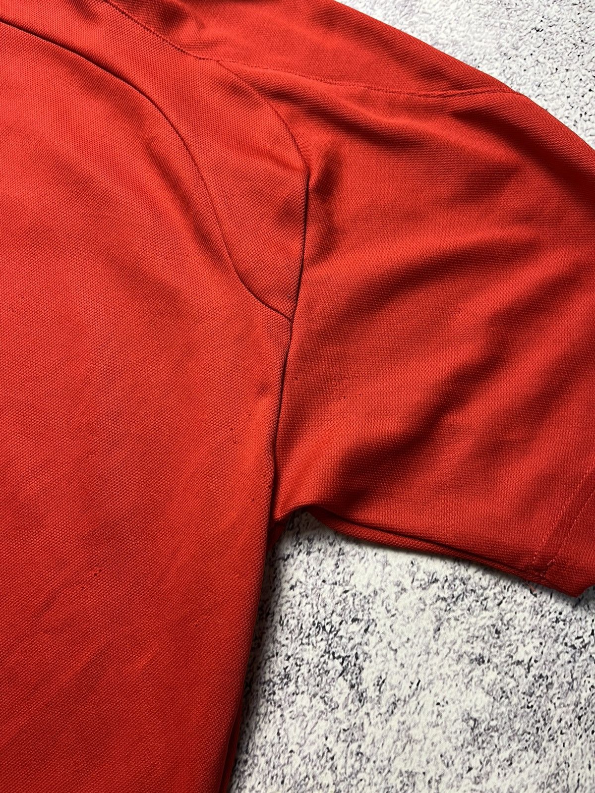 Adidas Men’s Vintage Adidas England Cricket Polo T-shirt Red Size US M / EU 48-50 / 2 - 21 Thumbnail