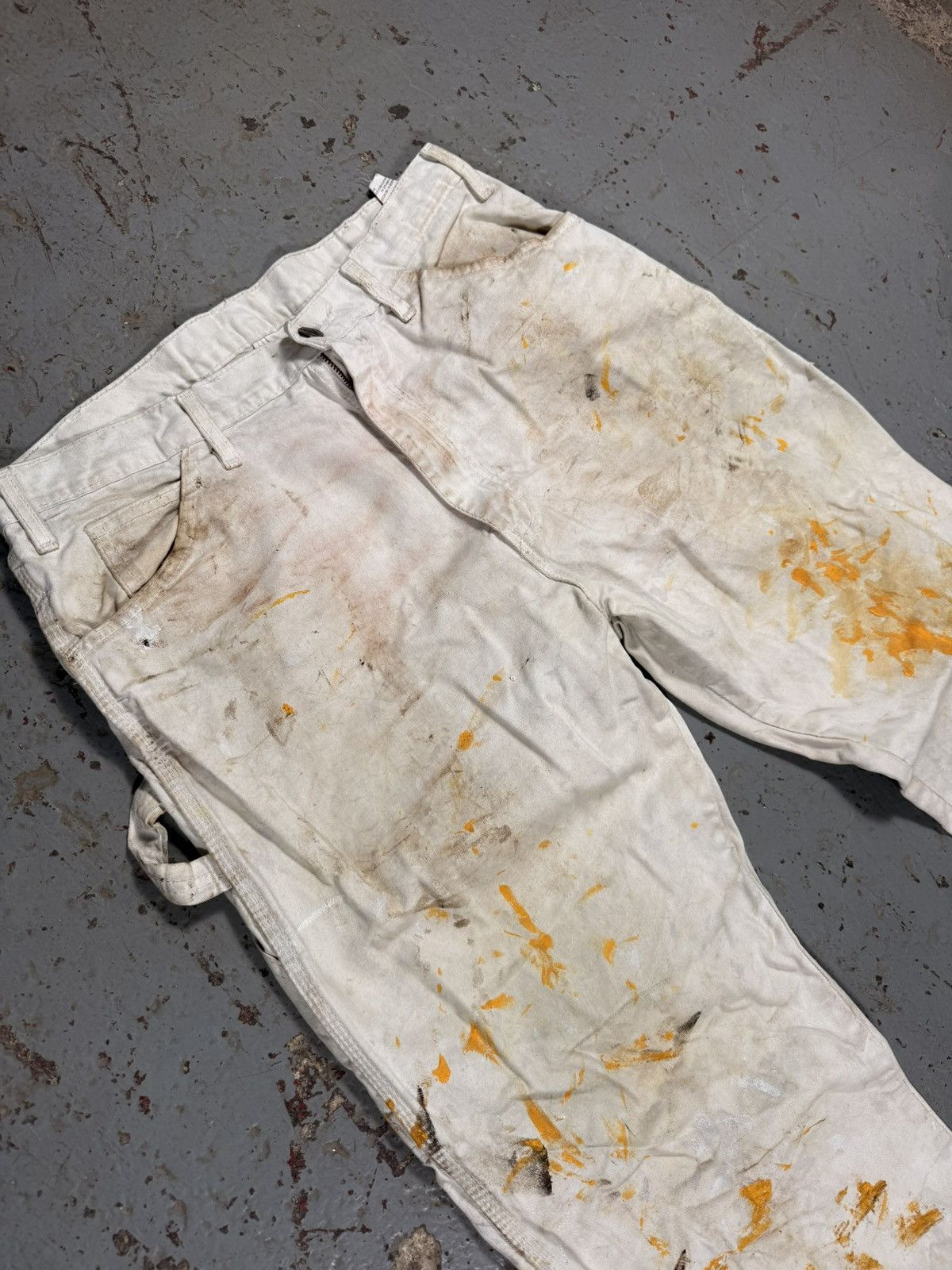 Dickies Vintage Dickies Insane Painter Splattered Carpenter Pants Size US 34 / EU 50 - 4 Thumbnail
