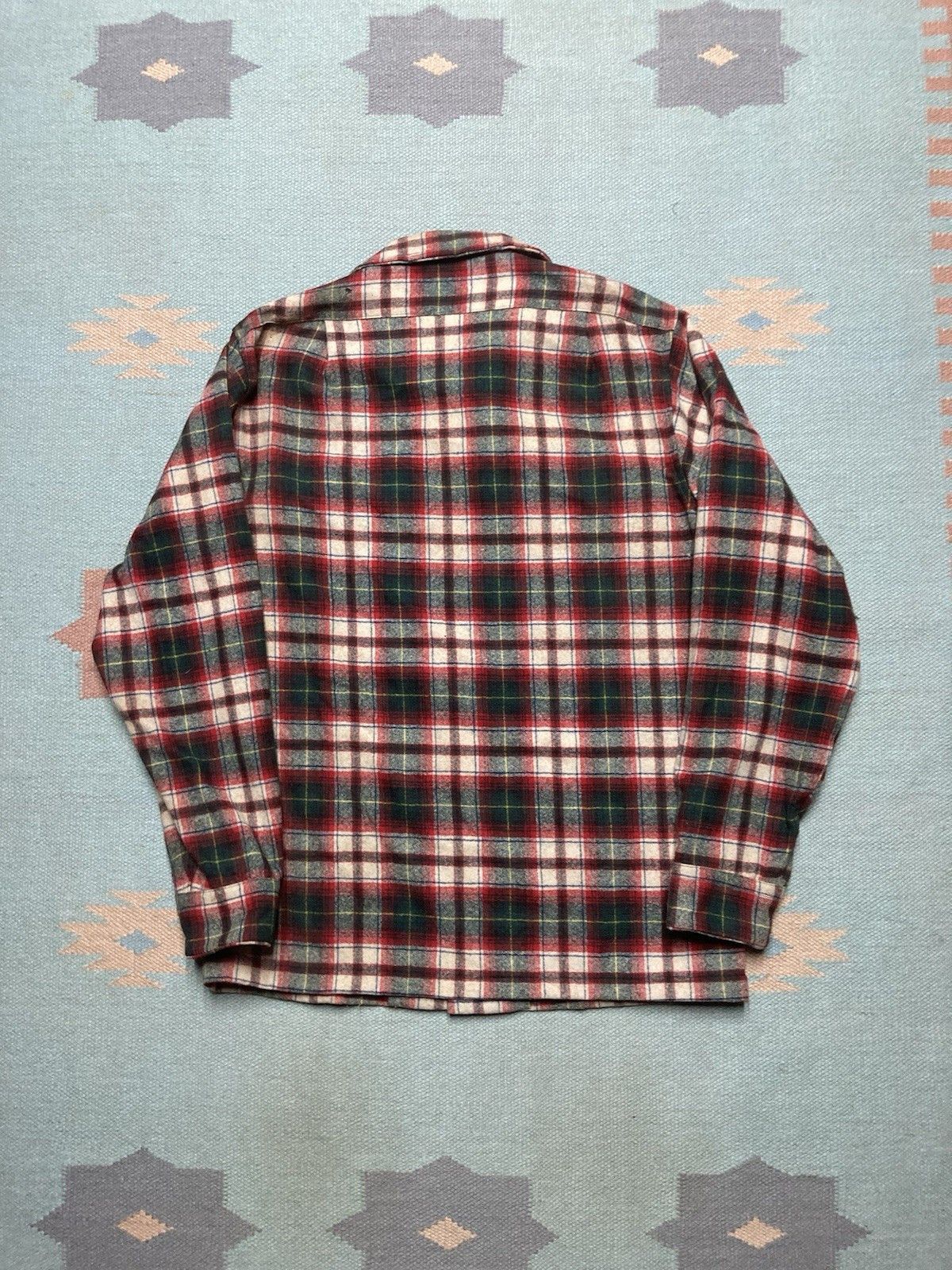 Vintage 60s Pendleton loop collar board shirt plaid Christmas small Size US S / EU 44-46 / 1 - 7 Thumbnail