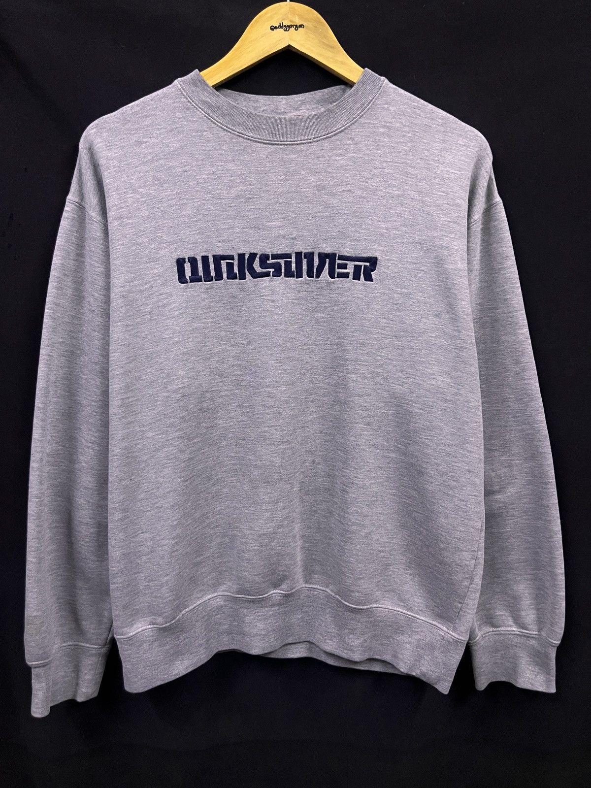 Quiksilver VINTAGE 90s EMBROIDERY QUICKSILVER SKATEBOARD SWEATSHIRT Size US L / EU 52-54 / 3 - 6 Thumbnail
