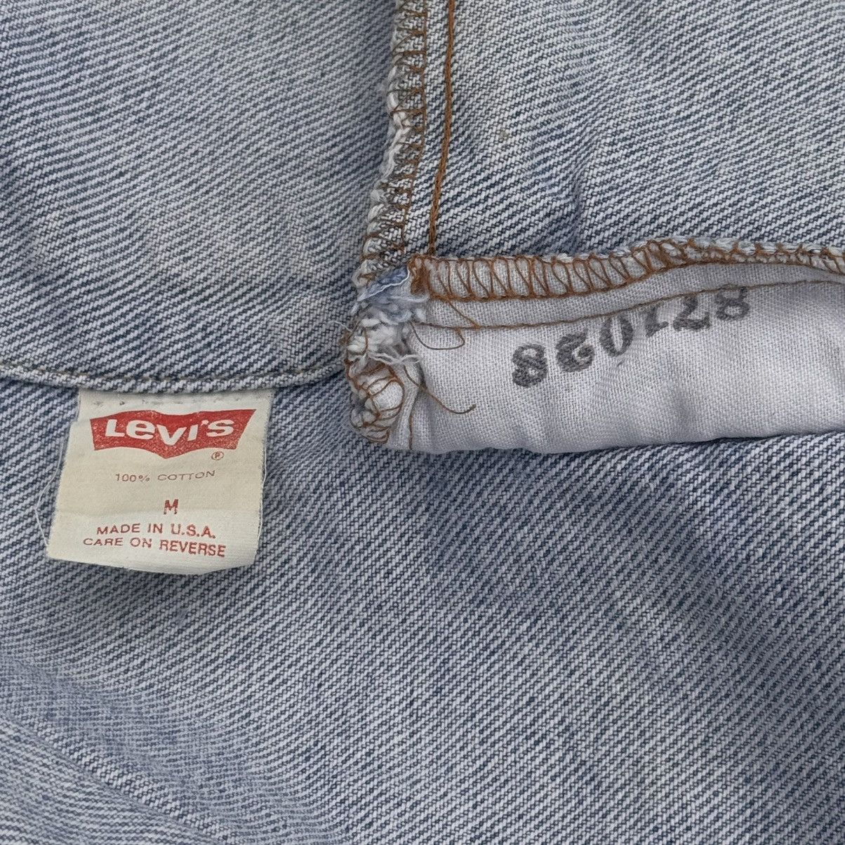 Levi's 80s Levis Denim Trucker Jacket Size US M / EU 48-50 / 2 - 11 Thumbnail