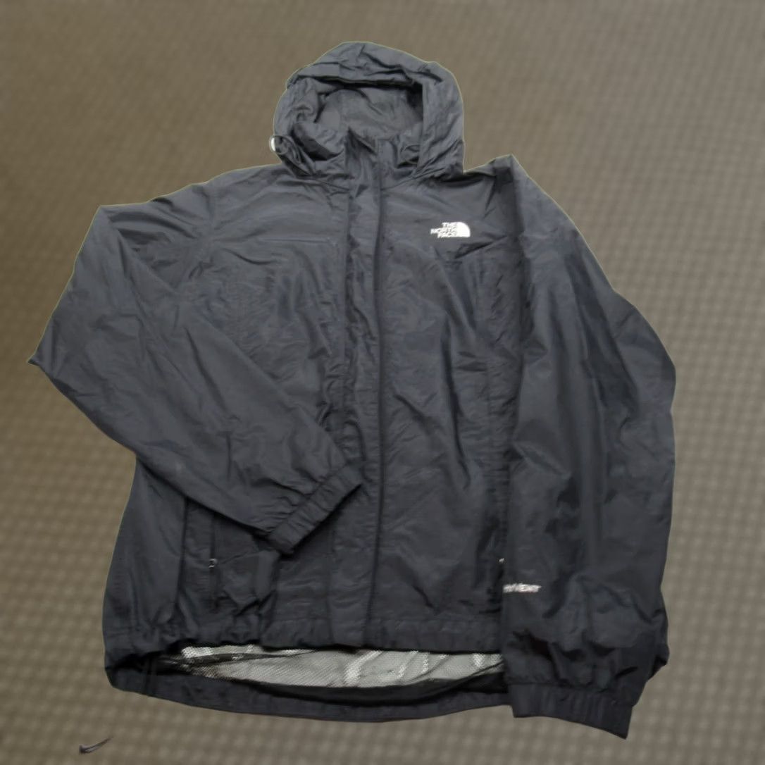 The North Face The North Face Jacket Womens M Black Hyvent Waterproof Lightweight Packable Rain Coat Full Zip Size M / US 6-8 / IT 42-44 - 1 Thumbnail
