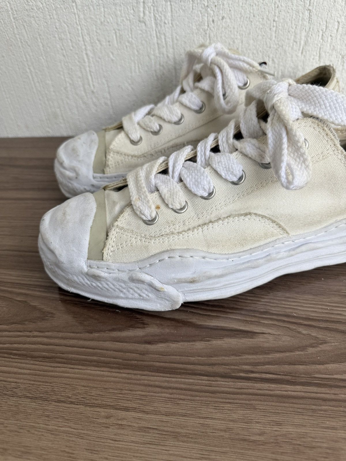 Maison MIHARA YASUHIRO Mmy hank og sole sneakers Size US 12 / EU 45 - 2 Thumbnail