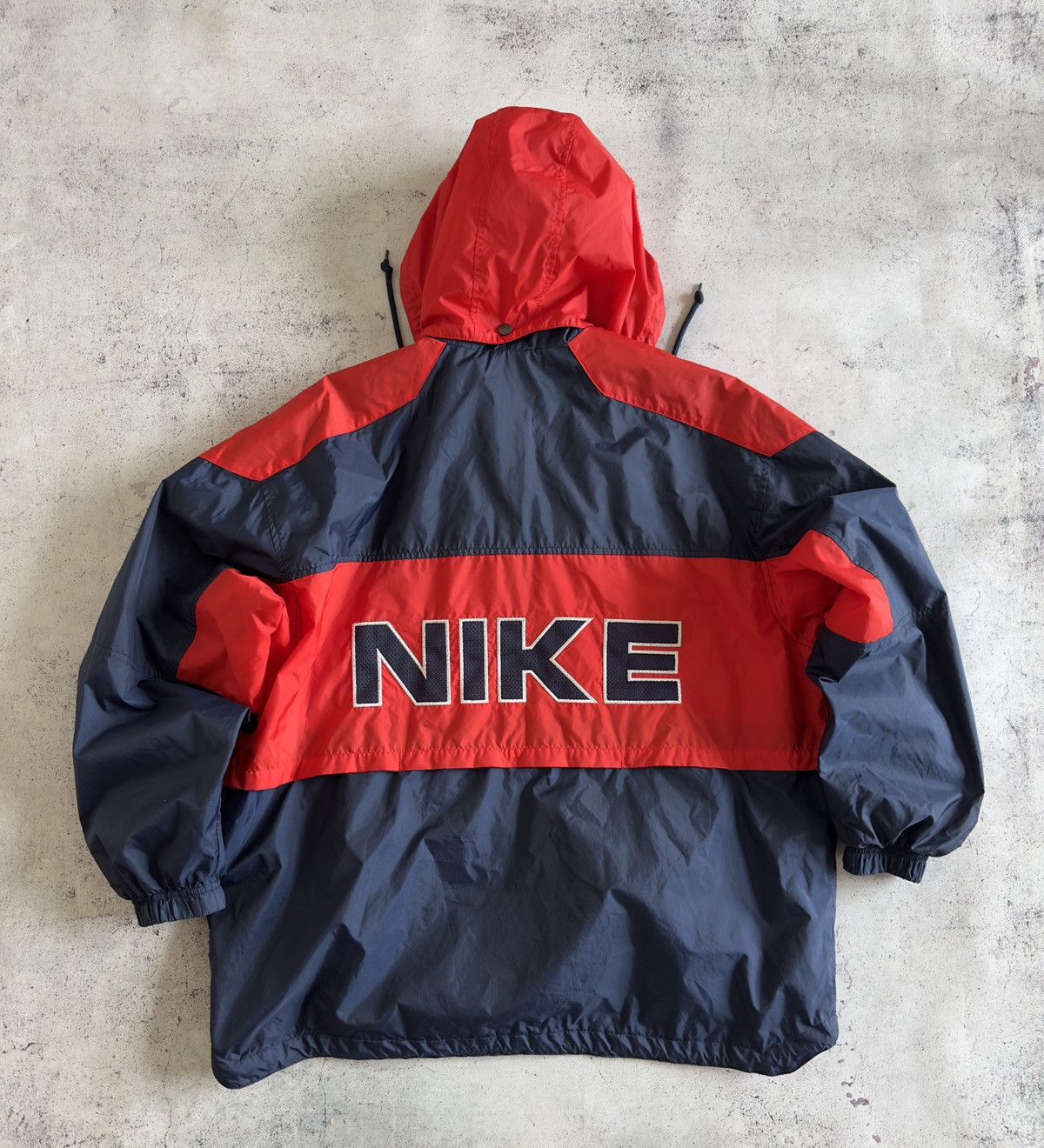 Nike Vintage Nike Relaxed Nylon Track Jacket Size XL Size US XL / EU 56 / 4 - 2 Thumbnail