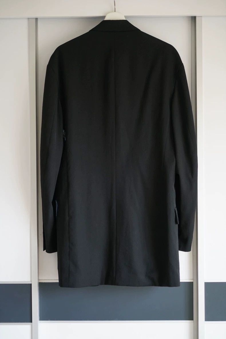 Yohji Yamamoto Yohji Yamamoto Yohji Yamamoto Black Embroidered Suit Jacke Size US M / EU 48-50 / 2 - 2 Thumbnail