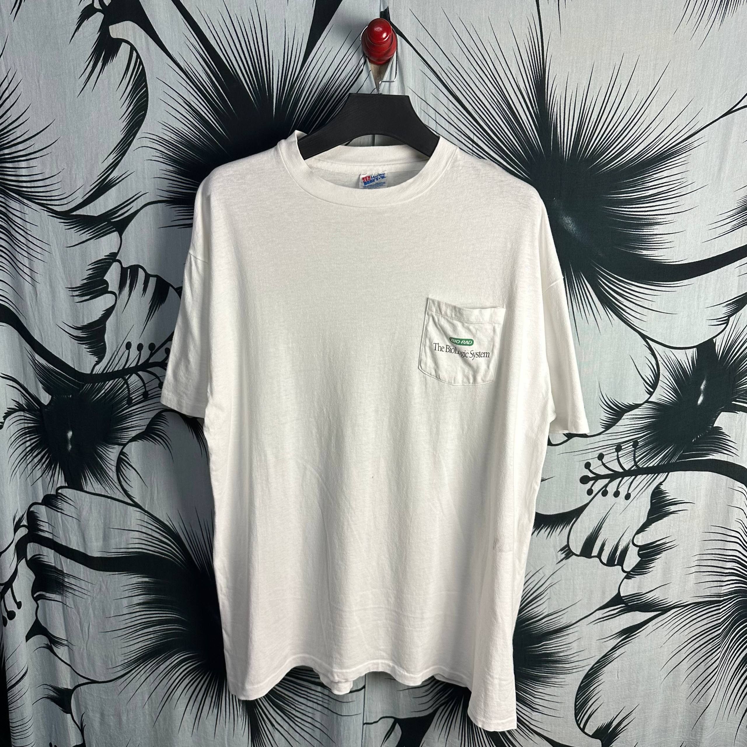 Vintage Vintage 90s BioLogic System Human T-Shirt Size US XL / EU 56 / 4 - 2 Thumbnail