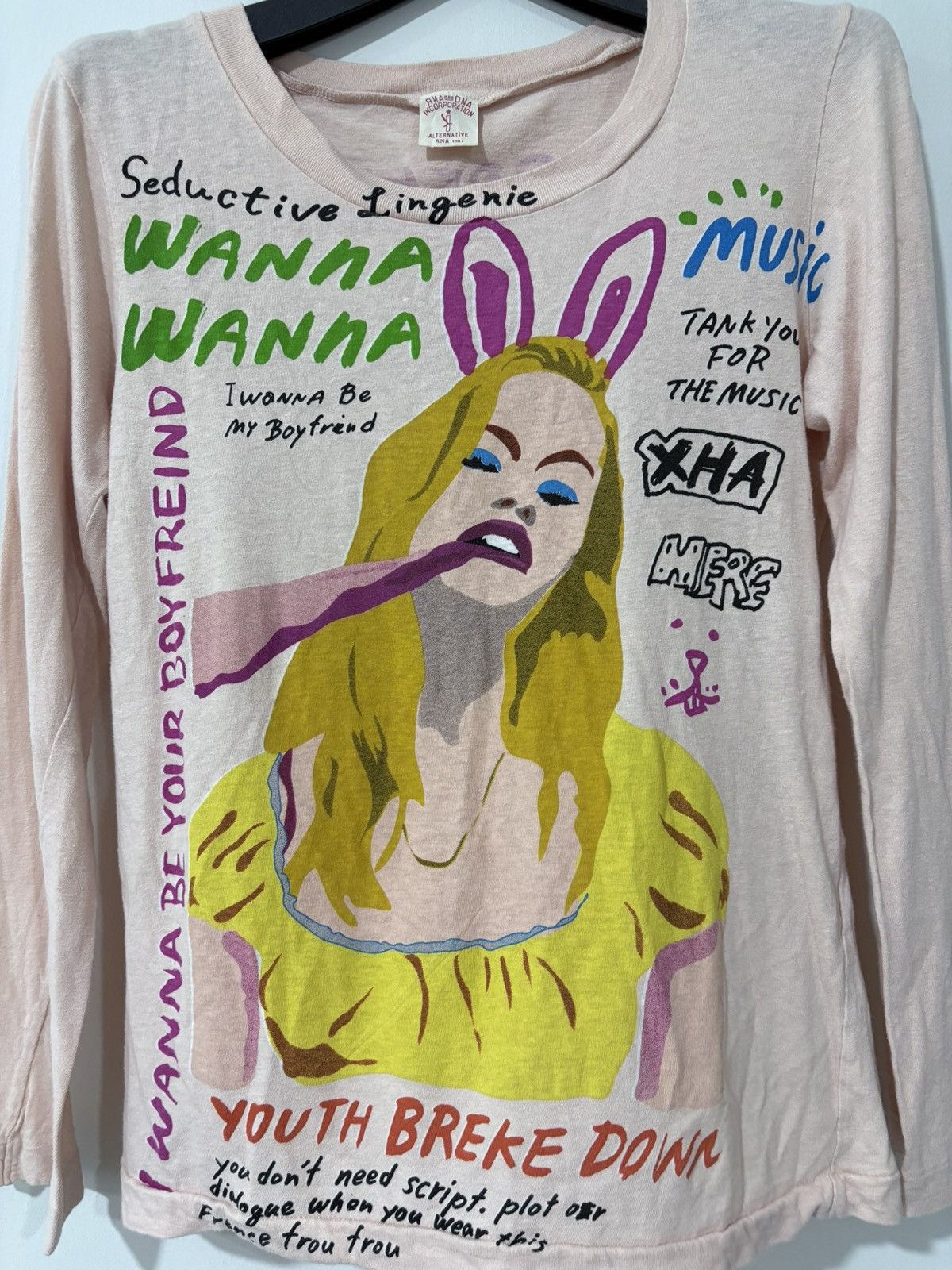 Hysteric Glamour RNA inc girl pin up model japan shirt Size US M / EU 48-50 / 2 - 2 Thumbnail