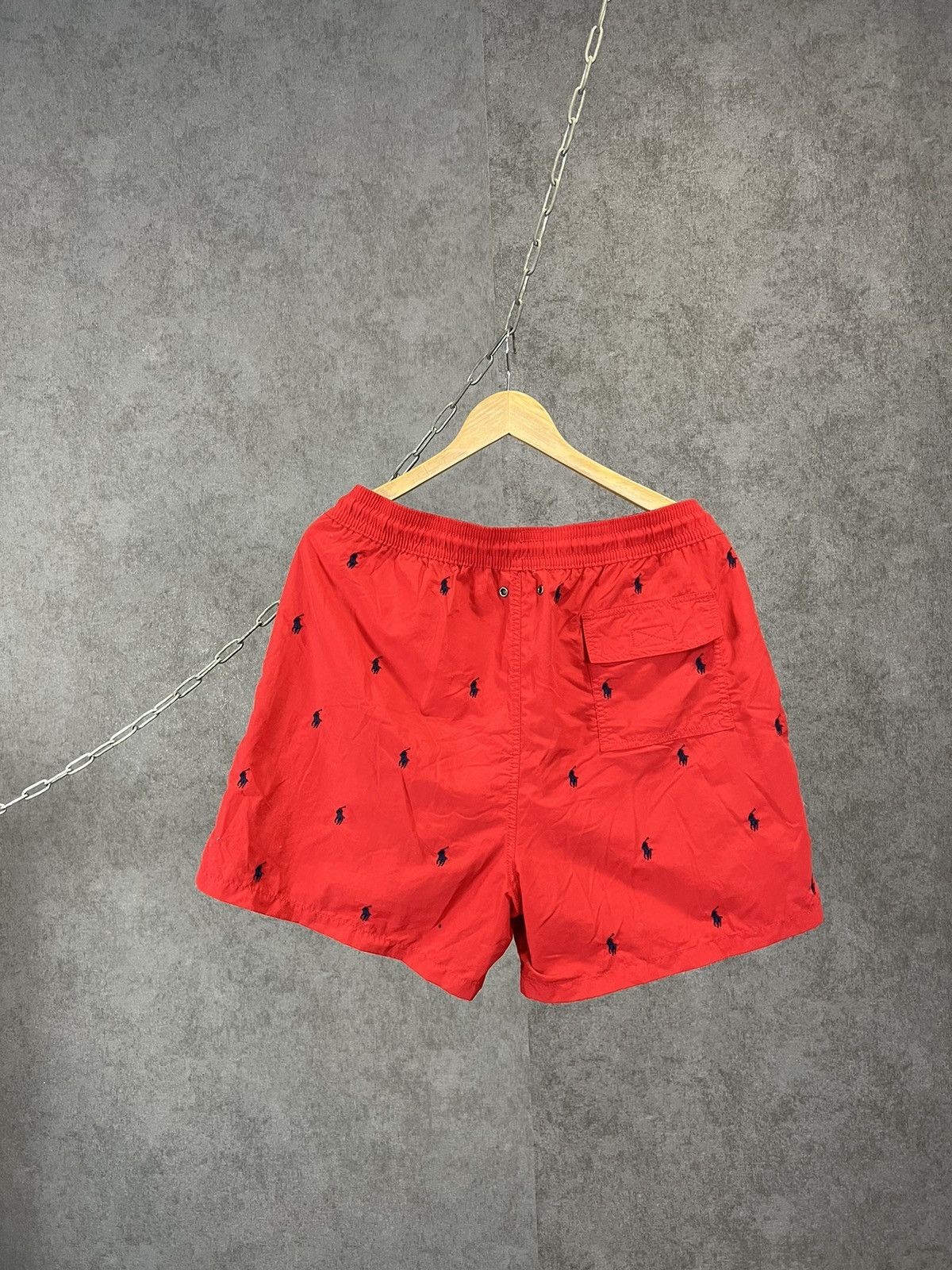 Polo Ralph Lauren Polo Ralph Lauren vintage monogram nylon shorts Size US 36 / EU 52 - 9 Thumbnail