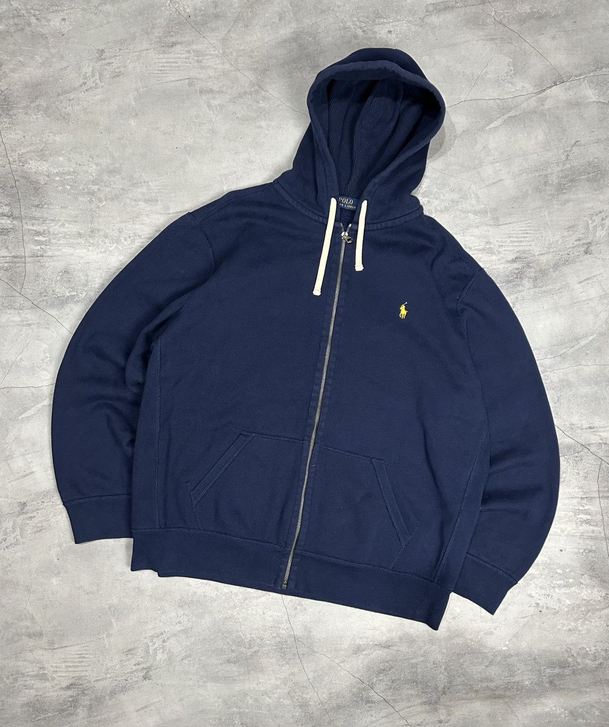 Polo Ralph Lauren Vintage Polo Ralph Lauren Zip Up Hoodie Size XXL Size US XXL / EU 58 / 5 - 1 Thumbnail