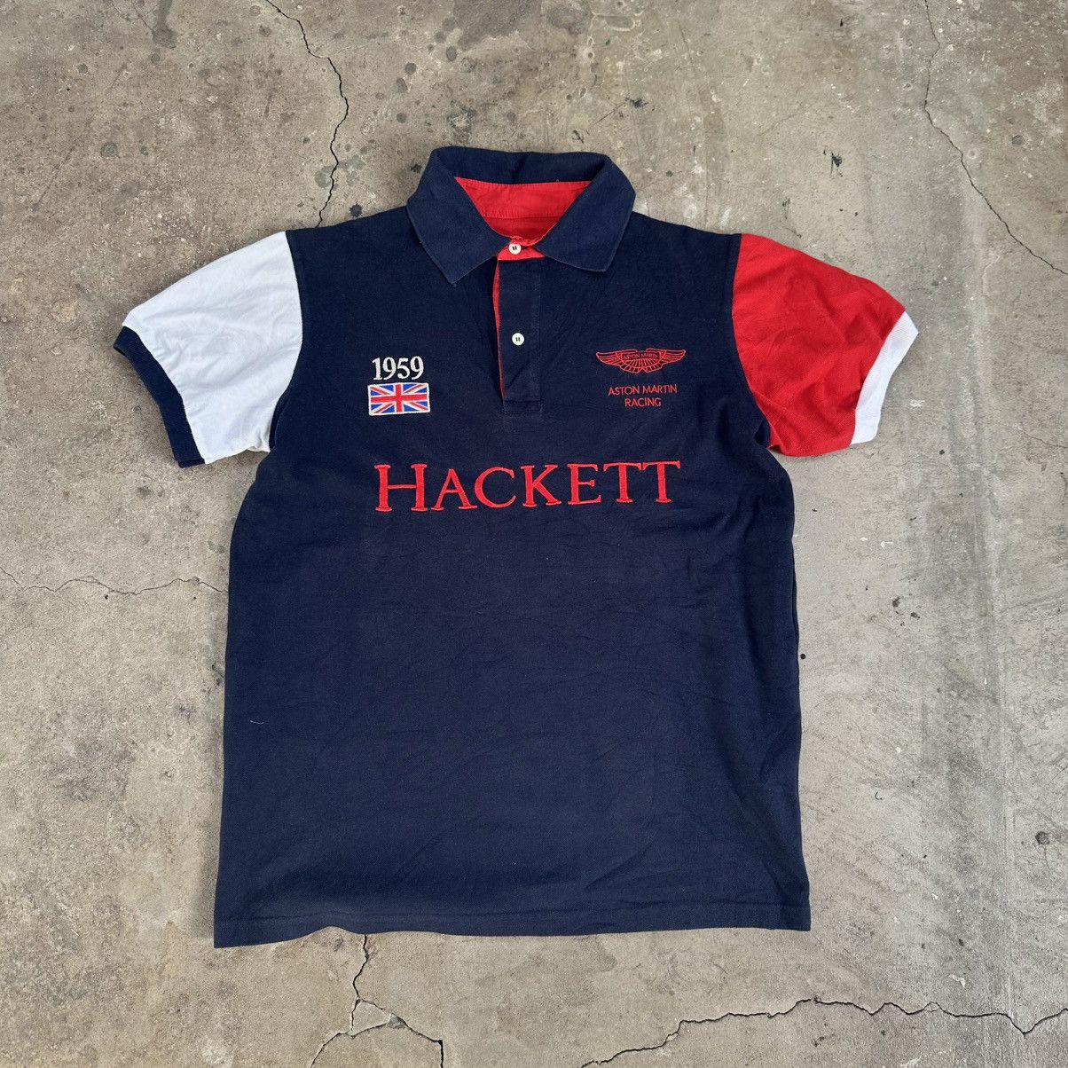 Formula 1 × Hackett Hackett Aston Martin England Racing Polos t-shirt Size US M / EU 48-50 / 2 - 1 Thumbnail