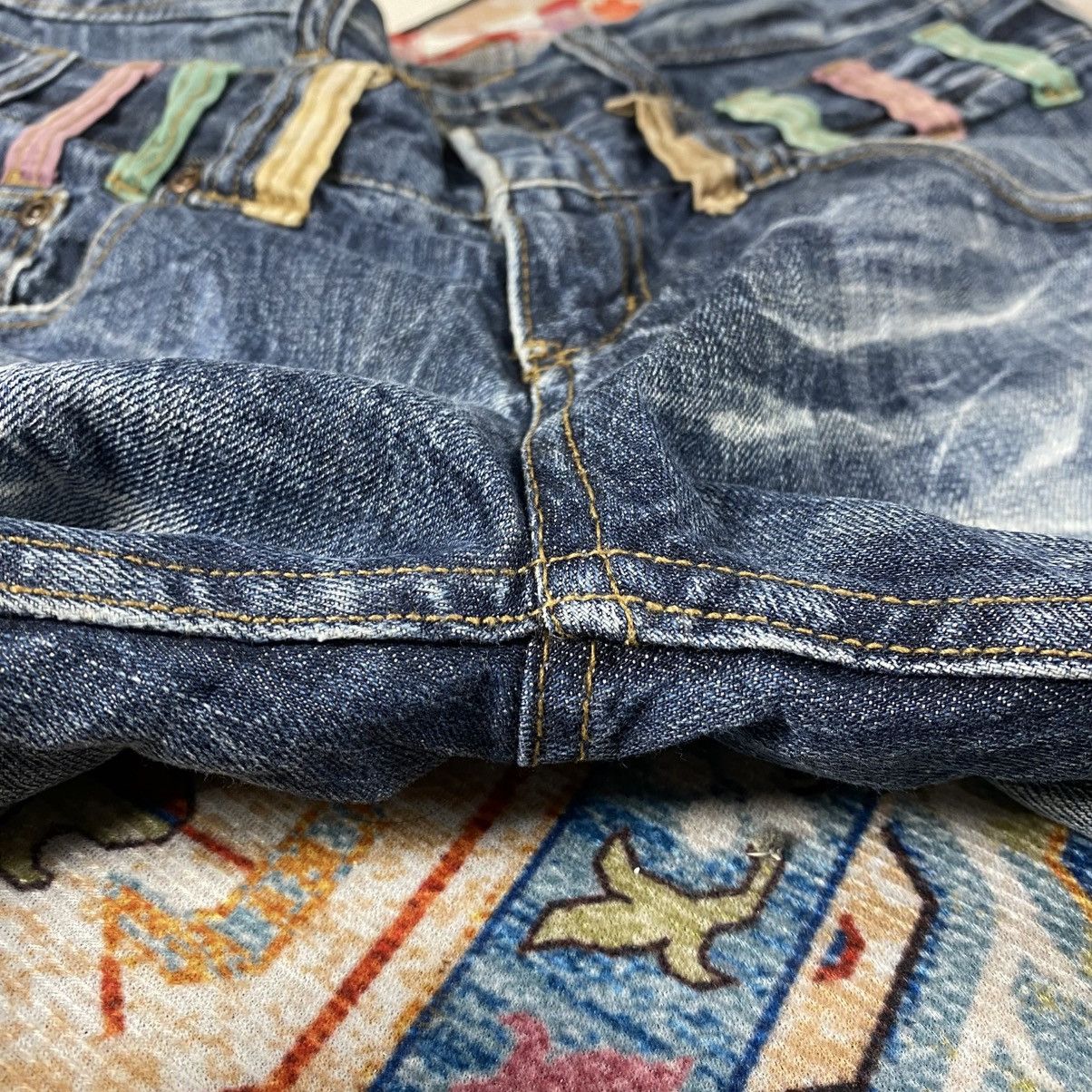 Japanese Brand Nylaus Double Waist Jeans Pants Size US 31 - 9 Thumbnail