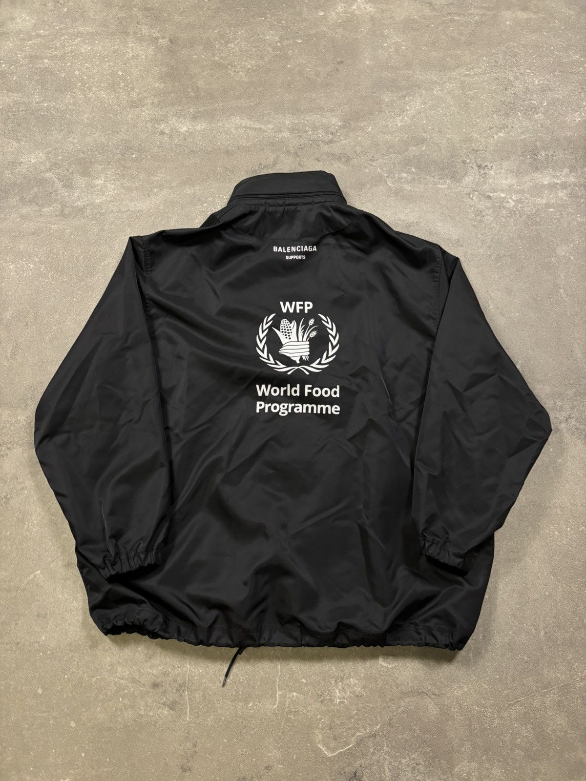 Balenciaga Balenciaga World Food Programme Windbreaker Jacket Size US M / EU 48-50 / 2 - 6 Thumbnail