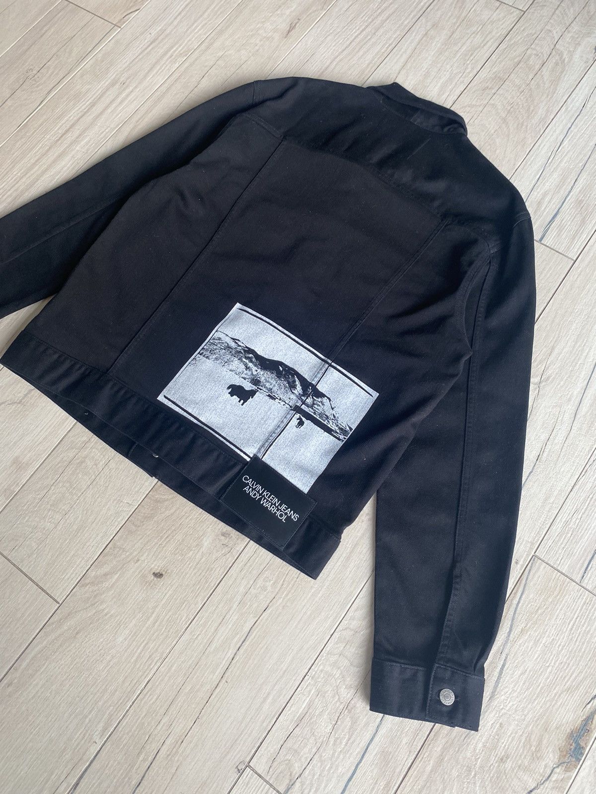 Calvin Klein × Calvin Klein 205W39NYC × Raf Simons Calvin Klein X Andy Warhol Horseprint Denim Jacket Size US L / EU 52-54 / 3 - 7 Thumbnail