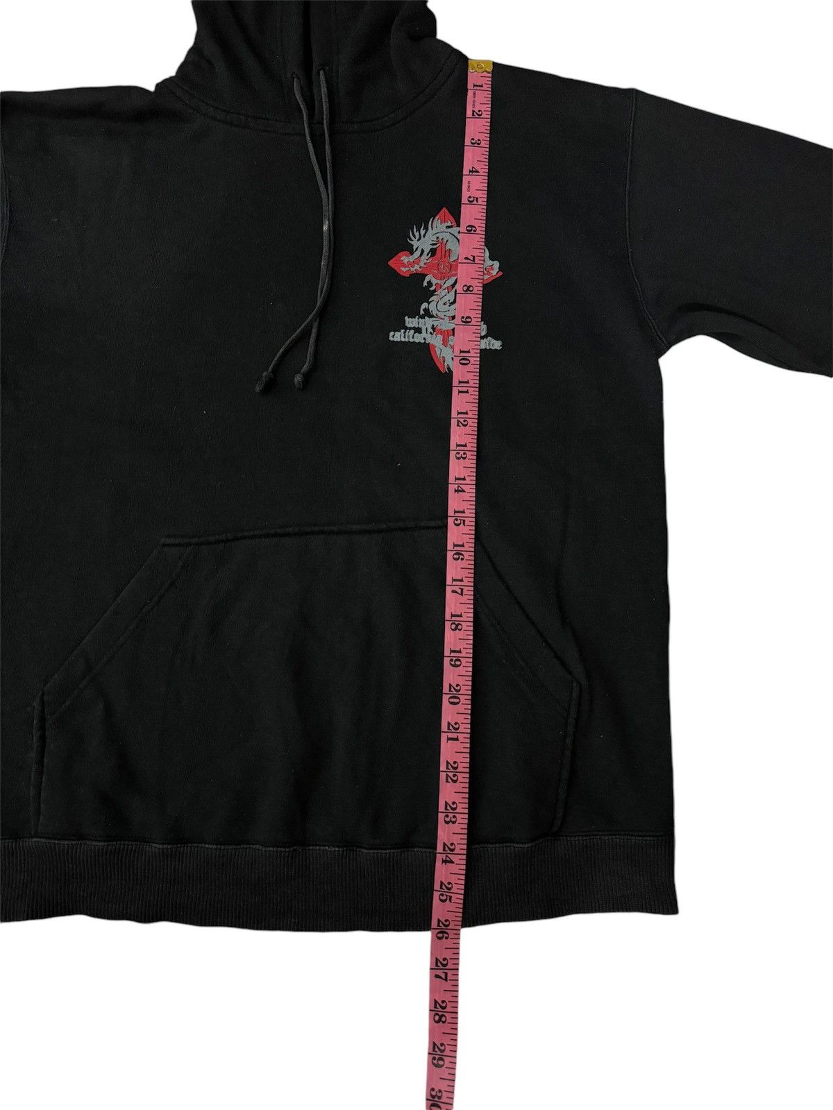 Dragonfly × Japanese Brand × Vintage JAPANESE DESIGN DRAGON FLY CROSS LOGO HOODIE SWEATSHIRT Size US S / EU 44-46 / 1 - 14 Thumbnail