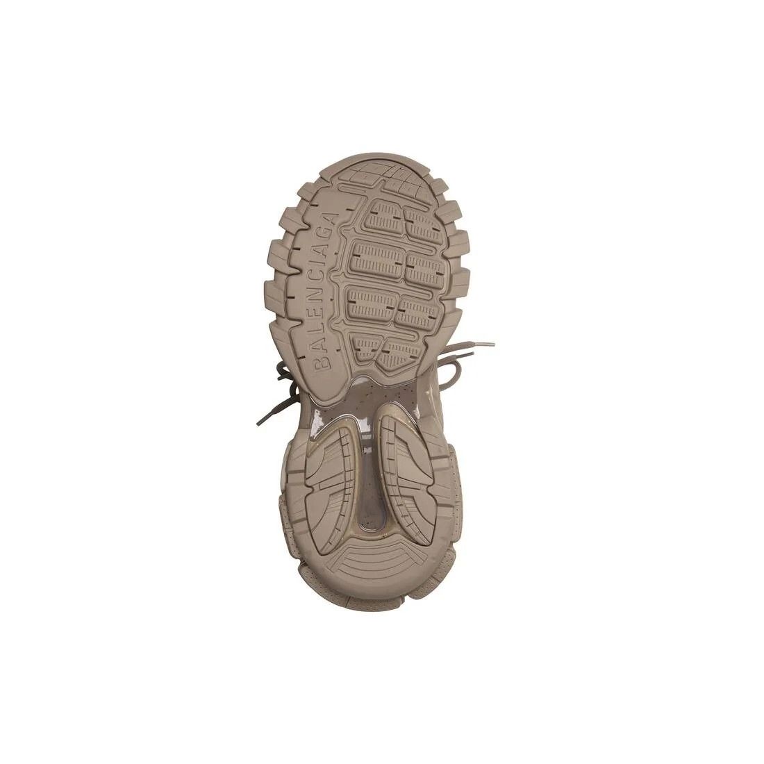 Balenciaga o1w1db10526 Track Sneakers Recycled Sole in Beige Size US 7 / IT 37 - 6 Thumbnail