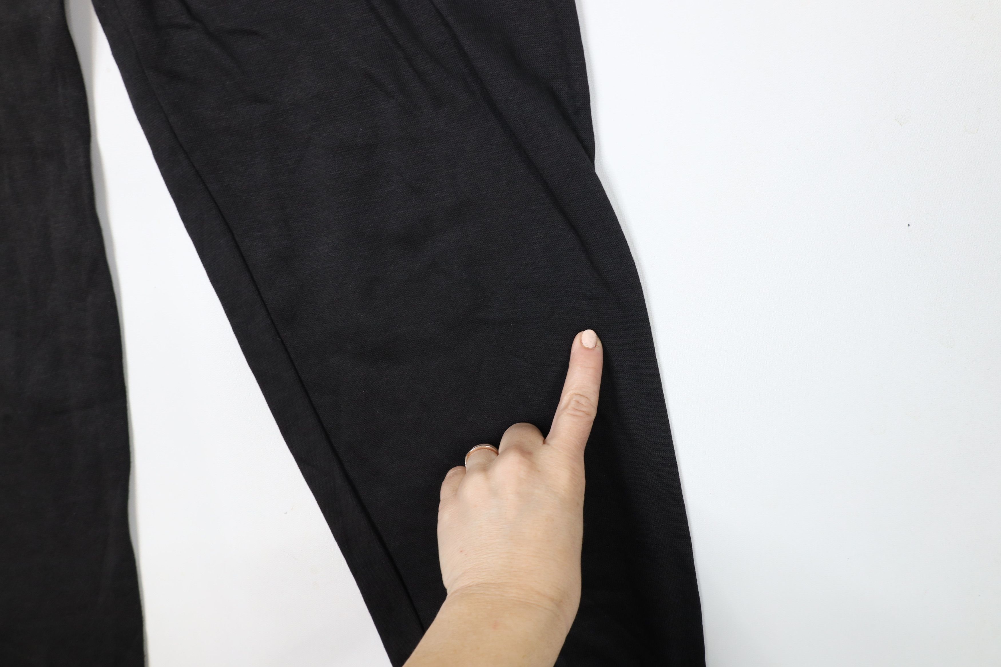 Vintage Vintage 90s Streetwear Cuffed Sweatpants Joggers Black USA Size US 36 / EU 52 - 13 Thumbnail