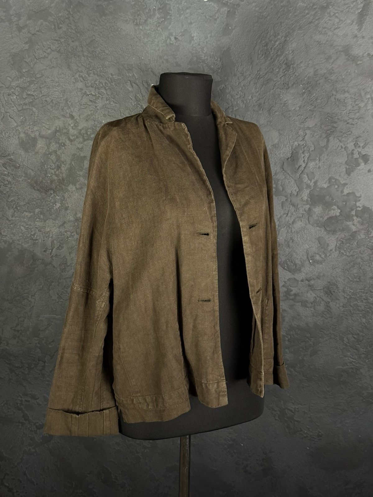 OSKA OSKA Women's Linen Avant Garde Jacket Size 2 Regular Size XS / US 0-2 / IT 36-38 - 7 Thumbnail
