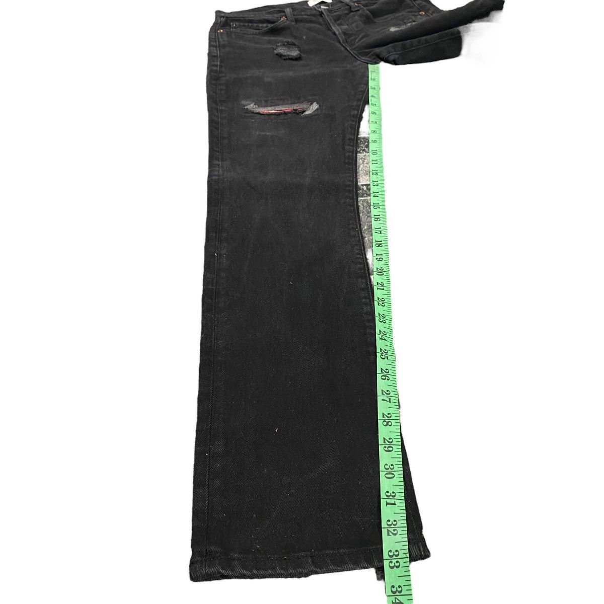 Buck Mason Buck Mason Denim Distress Size 34 Black Colour Size US 34 / EU 50 - 19 Thumbnail
