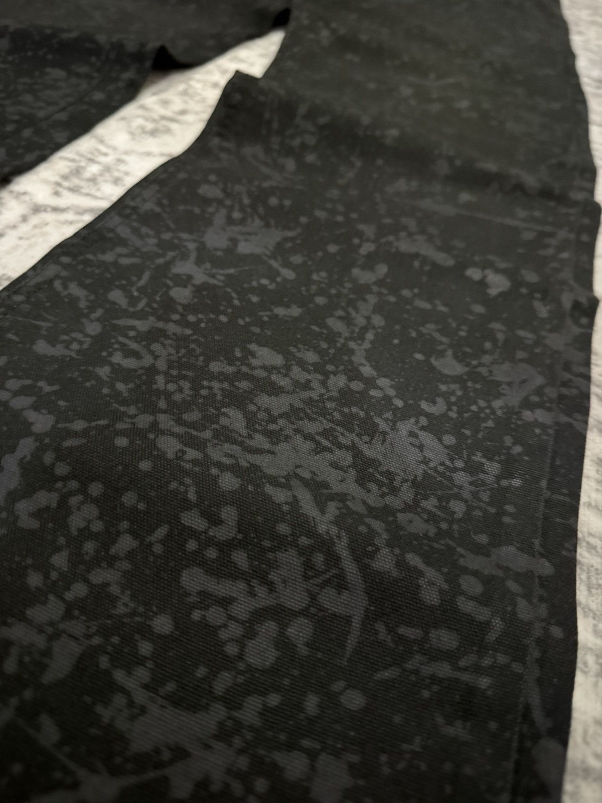 If Six Was Nine 5351 Pour les Homme Artisanal Studs Blackout Splatter Pants Size US 30 / EU 46 - 11 Thumbnail
