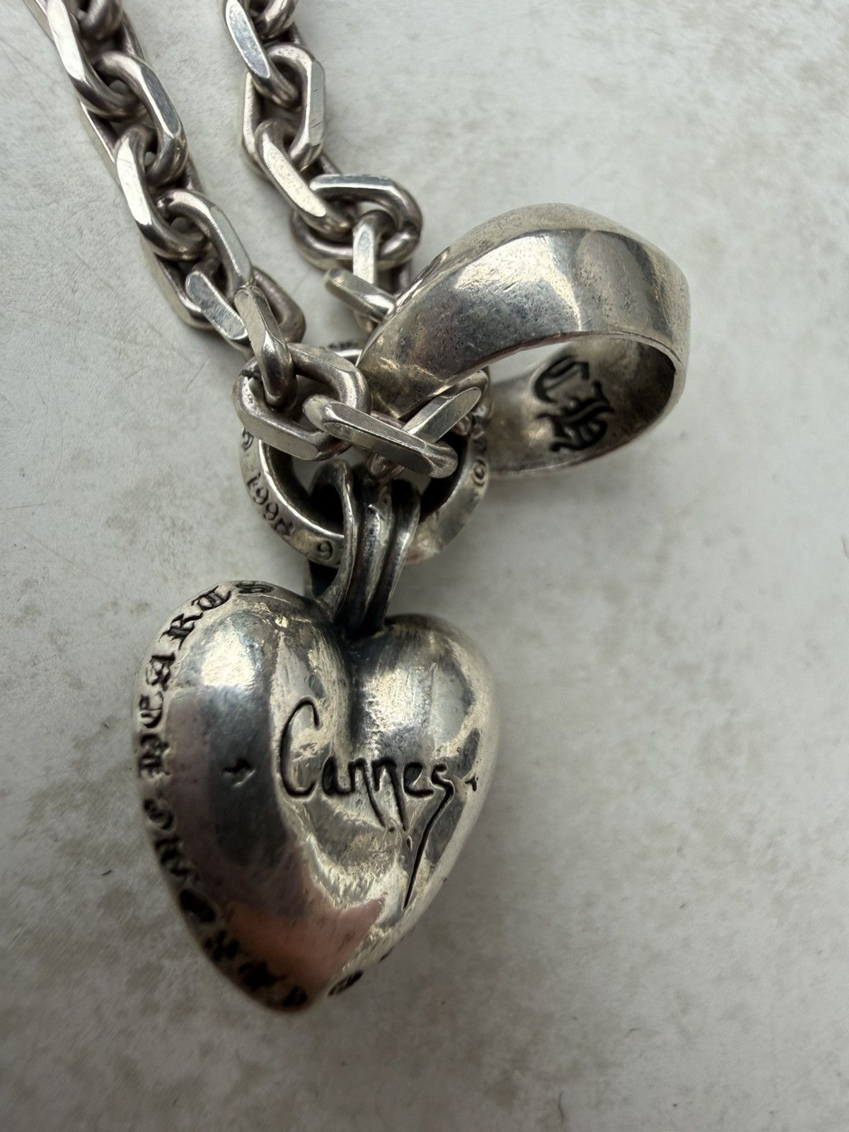 Chrome Hearts Chrome Hearts Cannes Exclusive Heart Pendant Size ONE SIZE - 8 Thumbnail