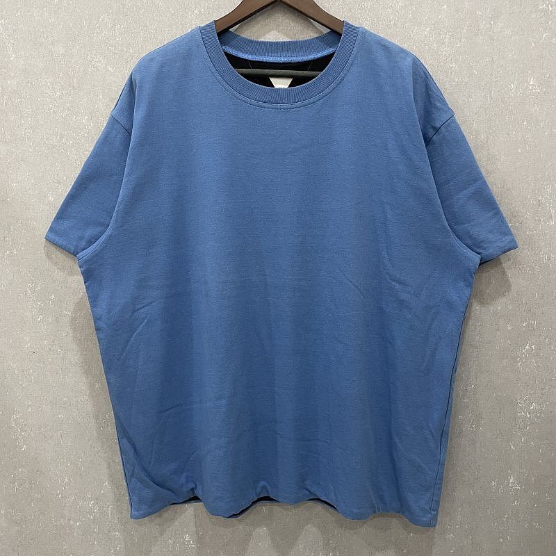 Bottega Veneta Bottega Veneta Blue Cotton T-Shirt Size XXL Size US XXL / EU 58 / 5 - 1 Thumbnail