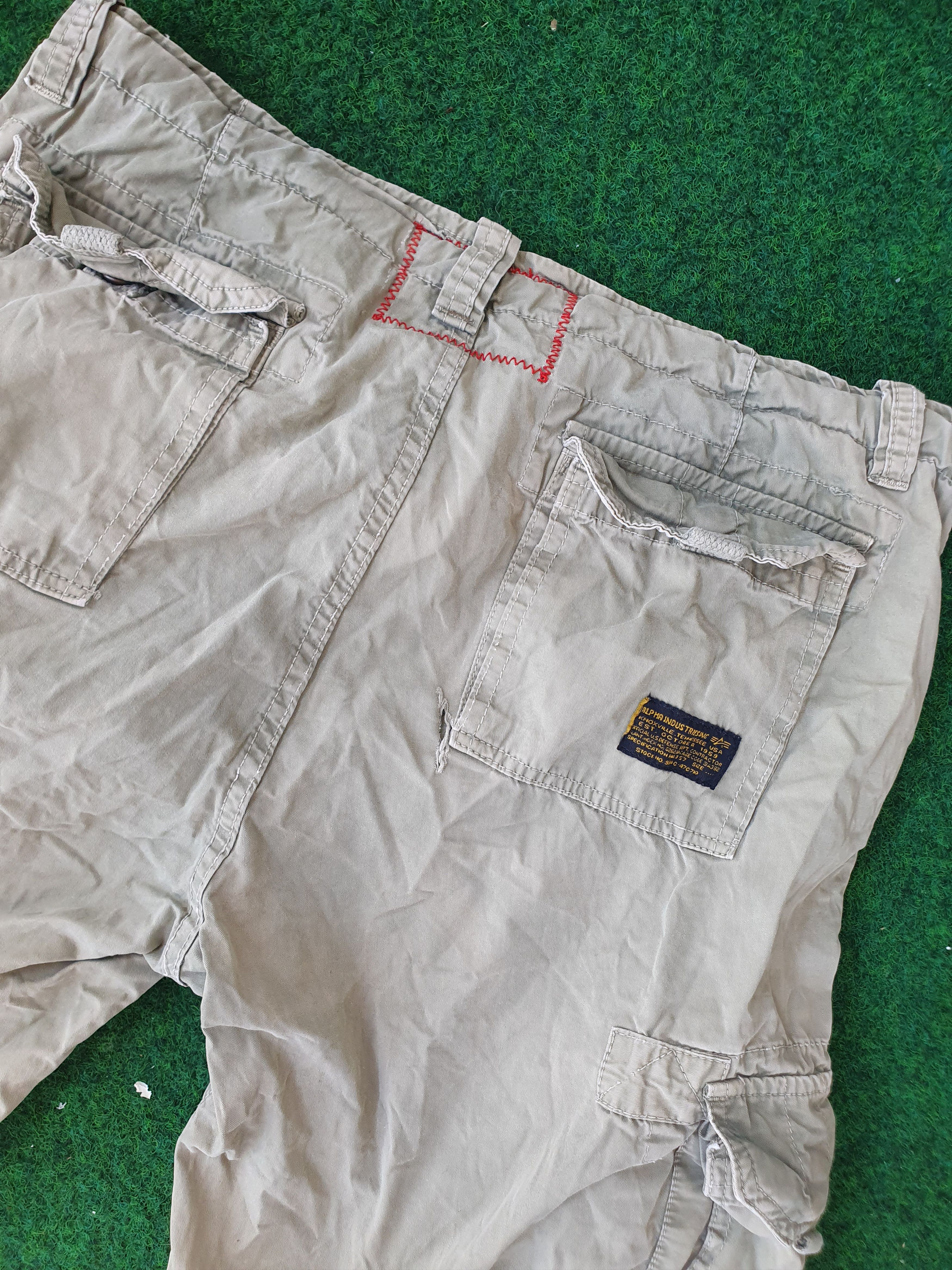 Alpha Industries Alpha Industries Multipocket Military Cargo Shorts sz 34 Size US 34 / EU 50 - 15 Thumbnail