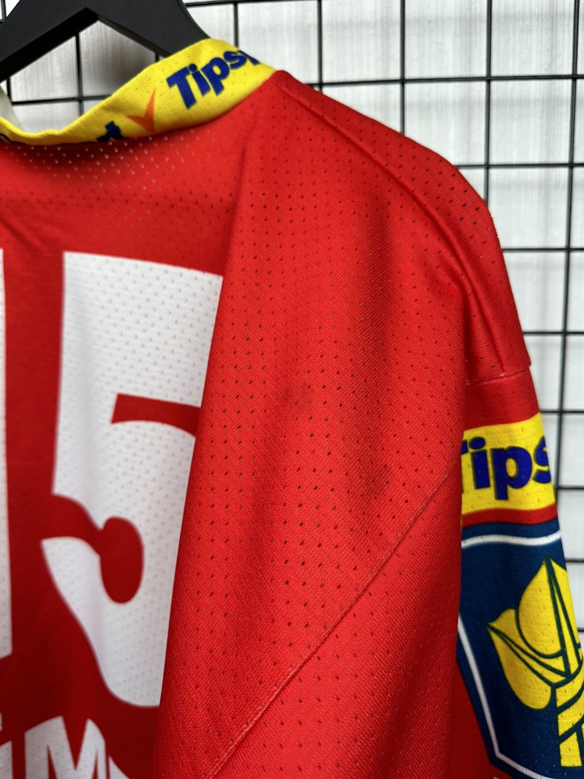 Vintage HC Slavia Praha #15 Stumpel jersey 2004-05 Hockey Men S Red Size US S / EU 44-46 / 1 - 18 Thumbnail