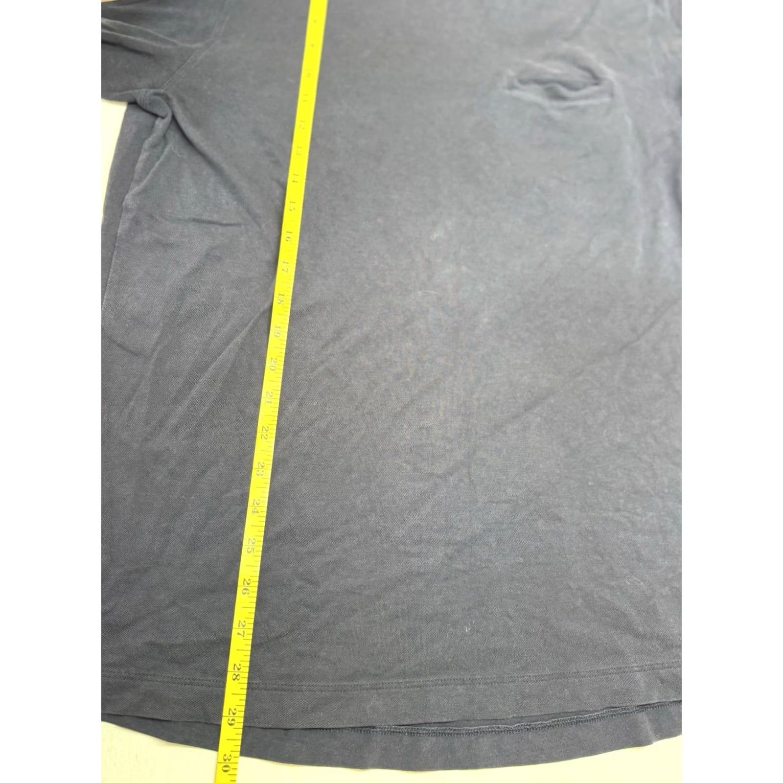 Lululemon Lululemon Shirt Mens Large Navy Crew Neck Long Sleeve Chest Pocket Droptail Pullover Breathable Activewear Casual Size US L / EU 52-54 / 3 - 3 Thumbnail