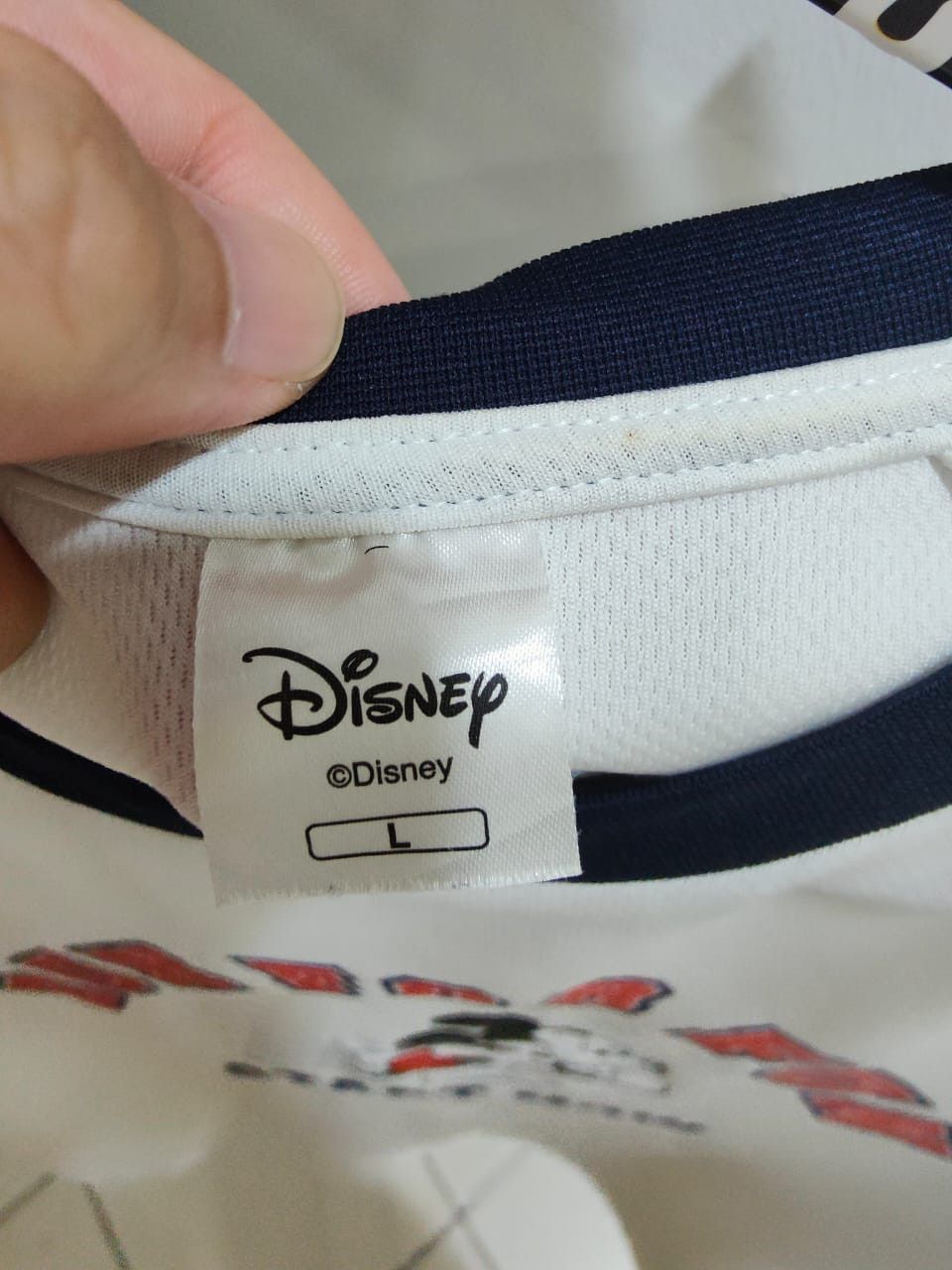 Disney vintage Men's Walt Disney Run for fun Disney mickey Jersey Size US L / EU 52-54 / 3 - 7 Thumbnail