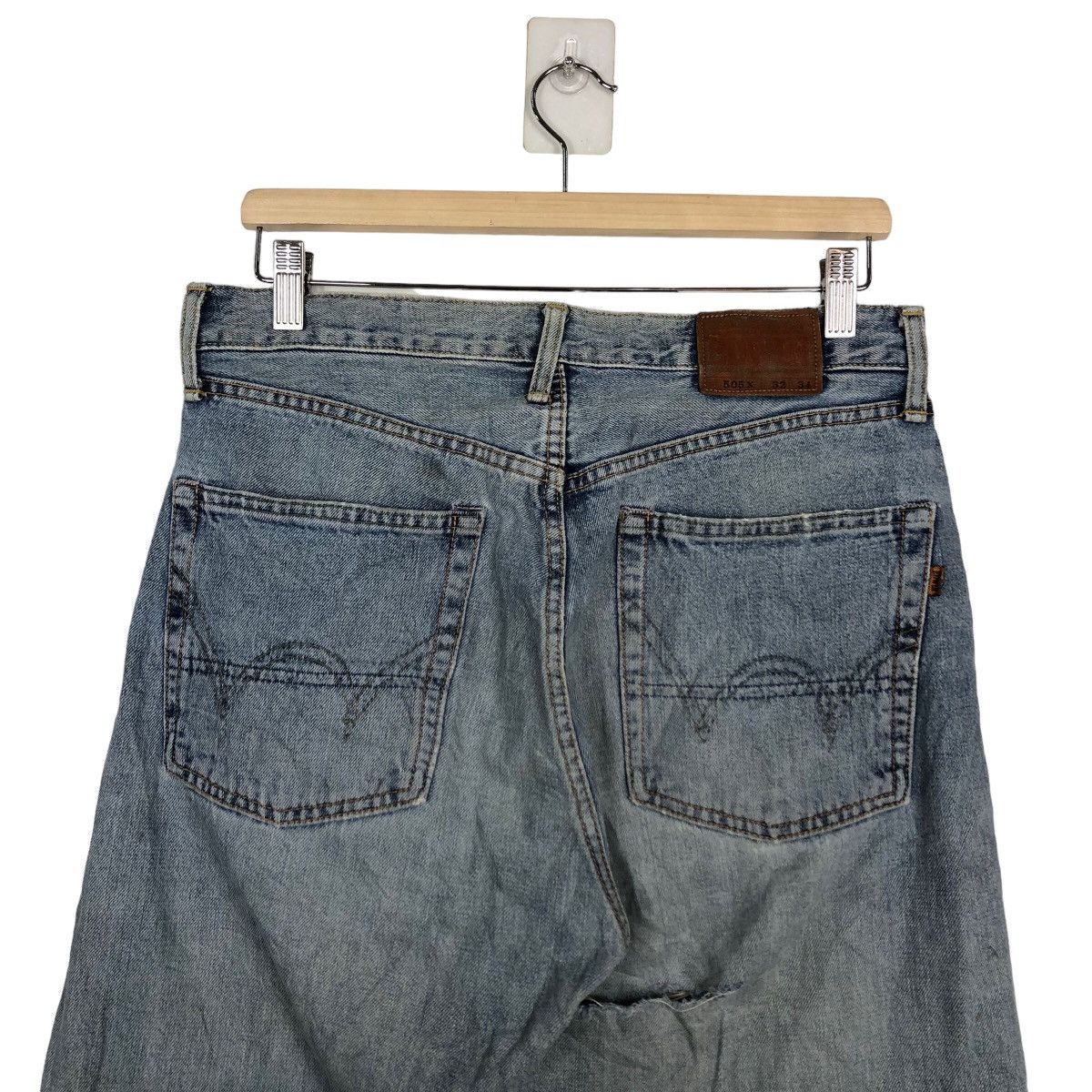 Edwin 🔥90’s VINTAGE SELVEDGES DENIM JEANS EDWIN 505X JAPAN Size US 30 / EU 46 - 8 Thumbnail