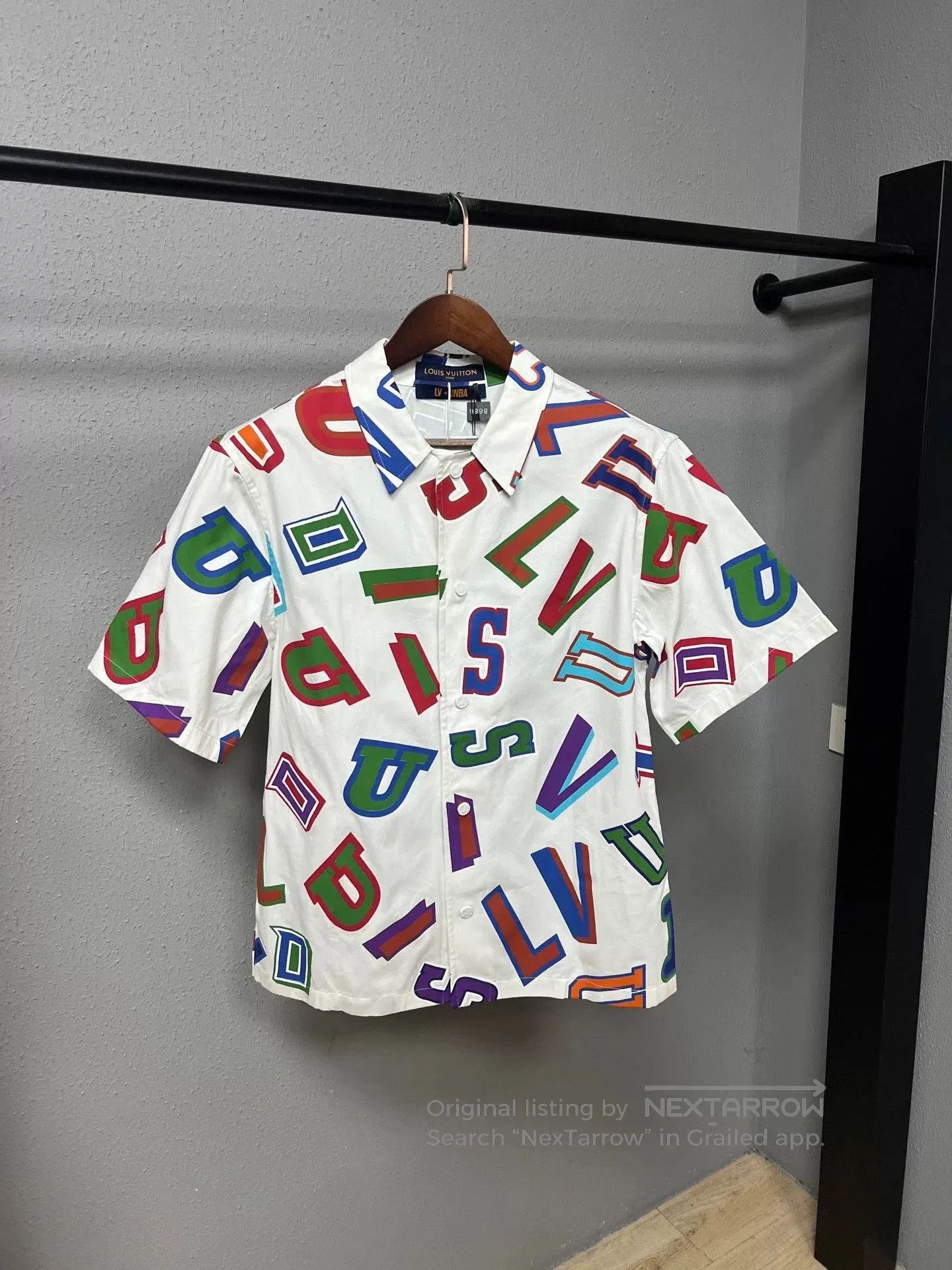 Louis Vuitton Louis Vuitton NBA Cartoon Graffiti Logo Shirt. Size US M / EU 48-50 / 2 - 1 Thumbnail