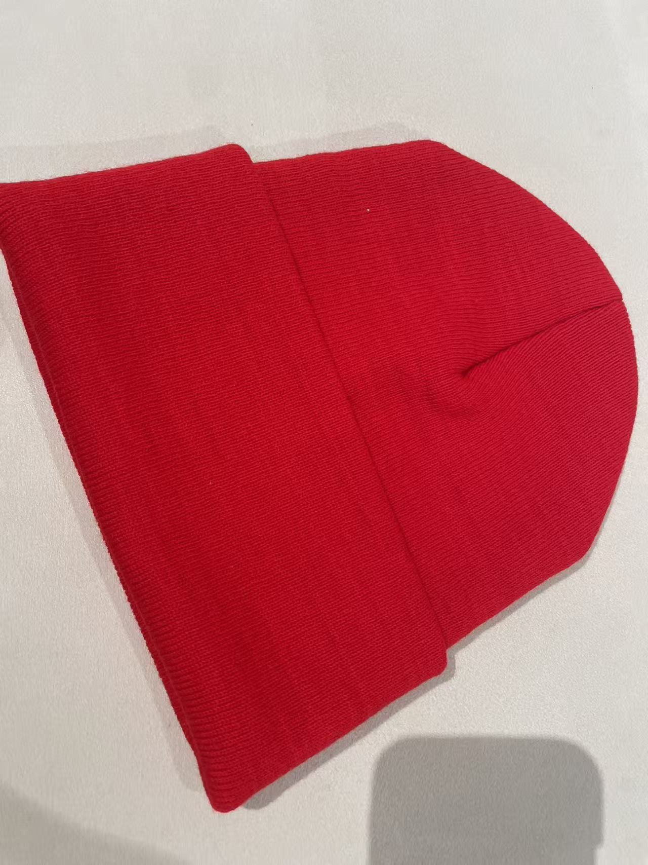 Chrome Hearts Chrome Hearts Embroidered Red Beanie Size ONE SIZE - 5 Thumbnail
