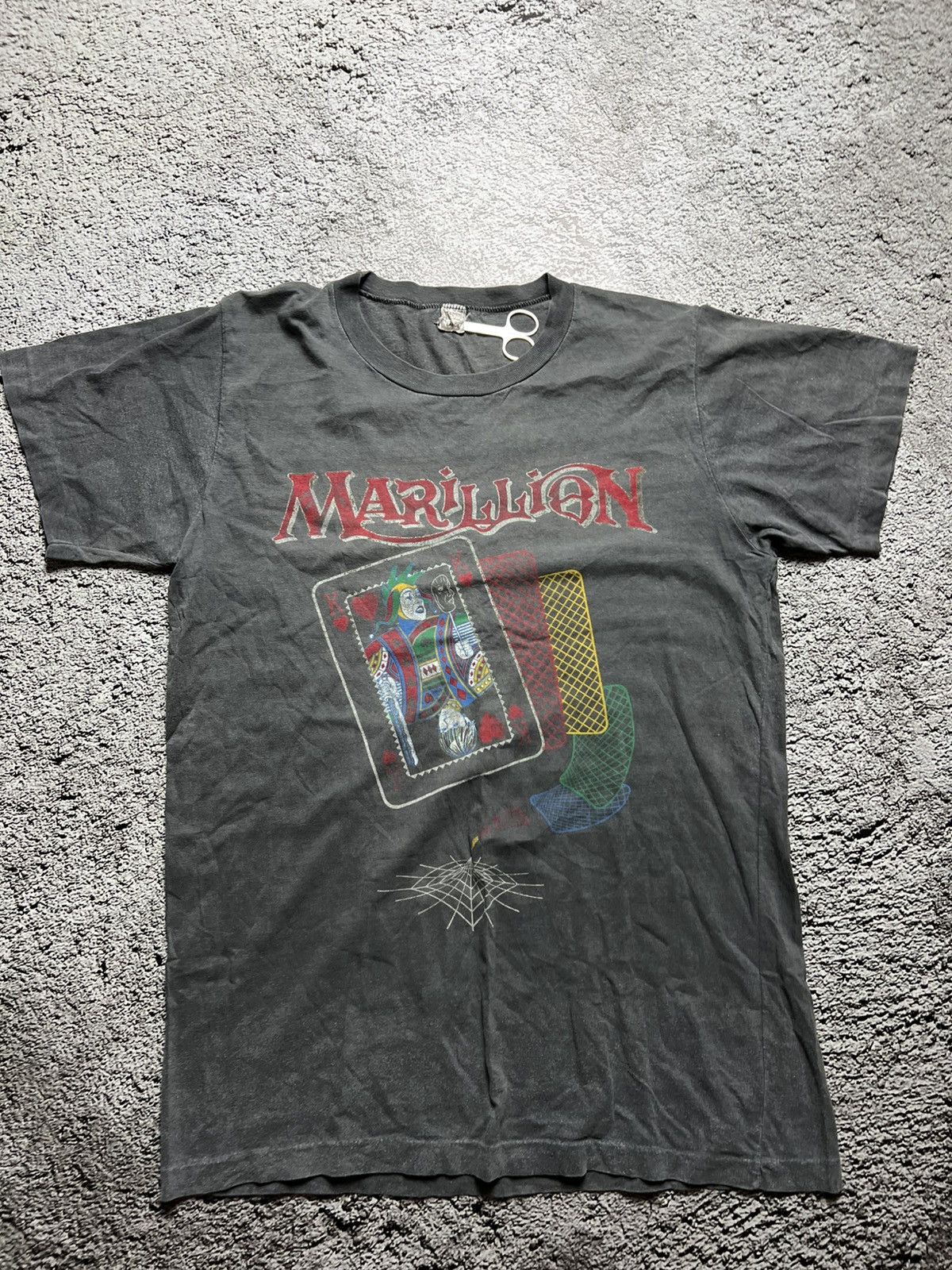 Band Tees 1985 RARE‼️Marillion Birmingham 1985 December 19th tee Size US M / EU 48-50 / 2 - 1 Thumbnail
