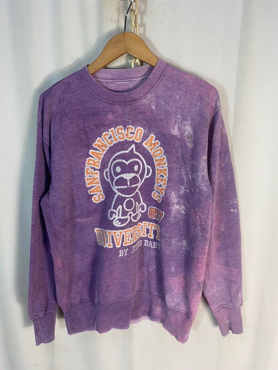 Japanese Brand University San Francisco monkeys sweatshirt by uittg baby Size US M / EU 48-50 / 2 - 10 Thumbnail