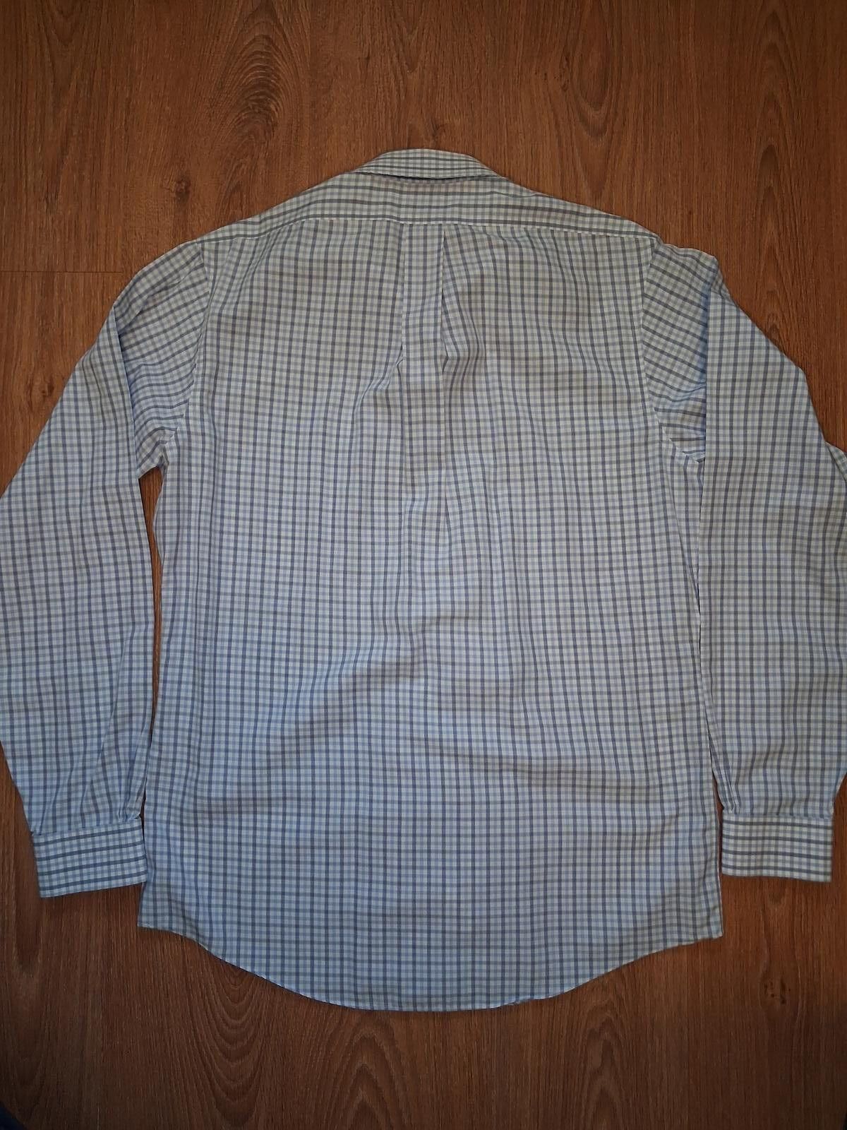 Brooks Brothers Brooks Brothers Dress Shirt Mens 16-36 L White Check Supima Size 42R - 7 Thumbnail