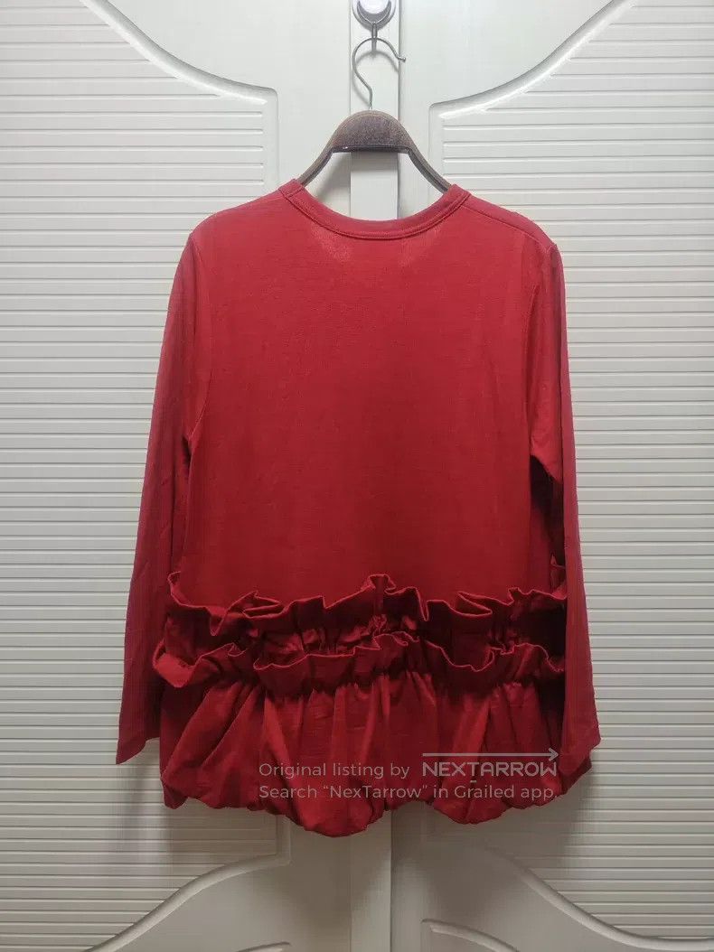 Comme des Garcons Comme Des Garcons Long-sleeve top with a peplum hem, made Size S / US 4 / IT 40 - 5 Thumbnail