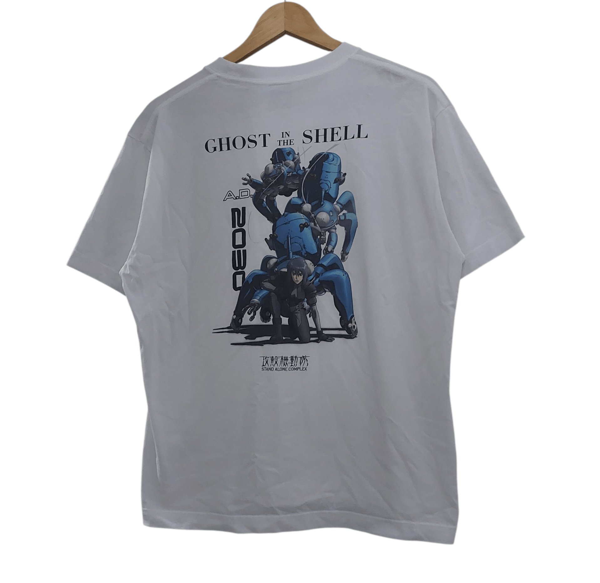 Anime GHOST IN THE SHELL ANIME VINTAGE T-SHIRT Size US M / EU 48-50 / 2 - 2 Thumbnail